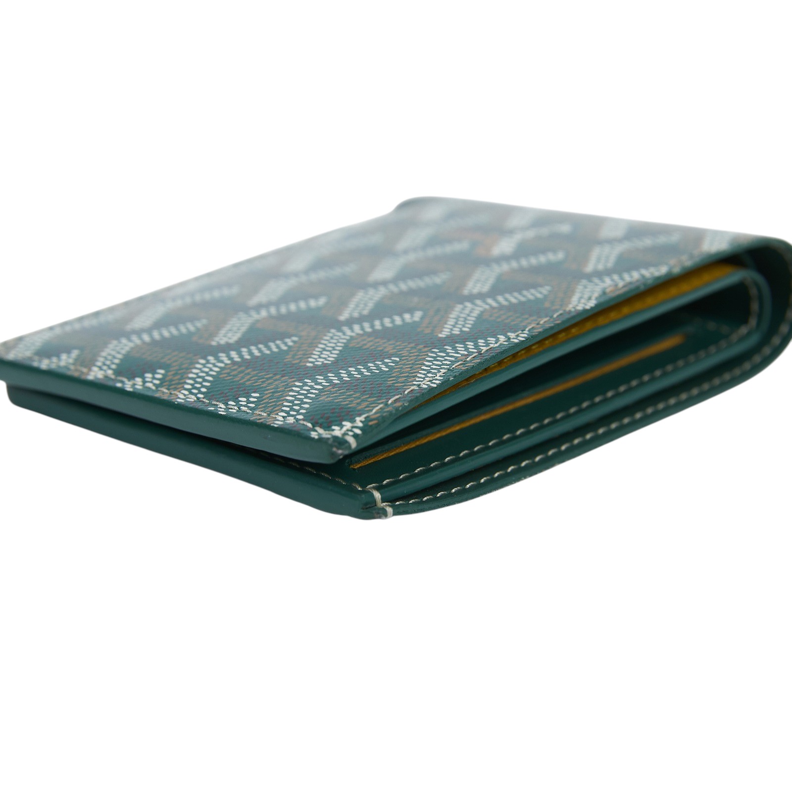 高雅德 GOYARD Victoire Wallet 錢包 短夾 VICTO8PMLTY 綠二折短夾 原廠盒子