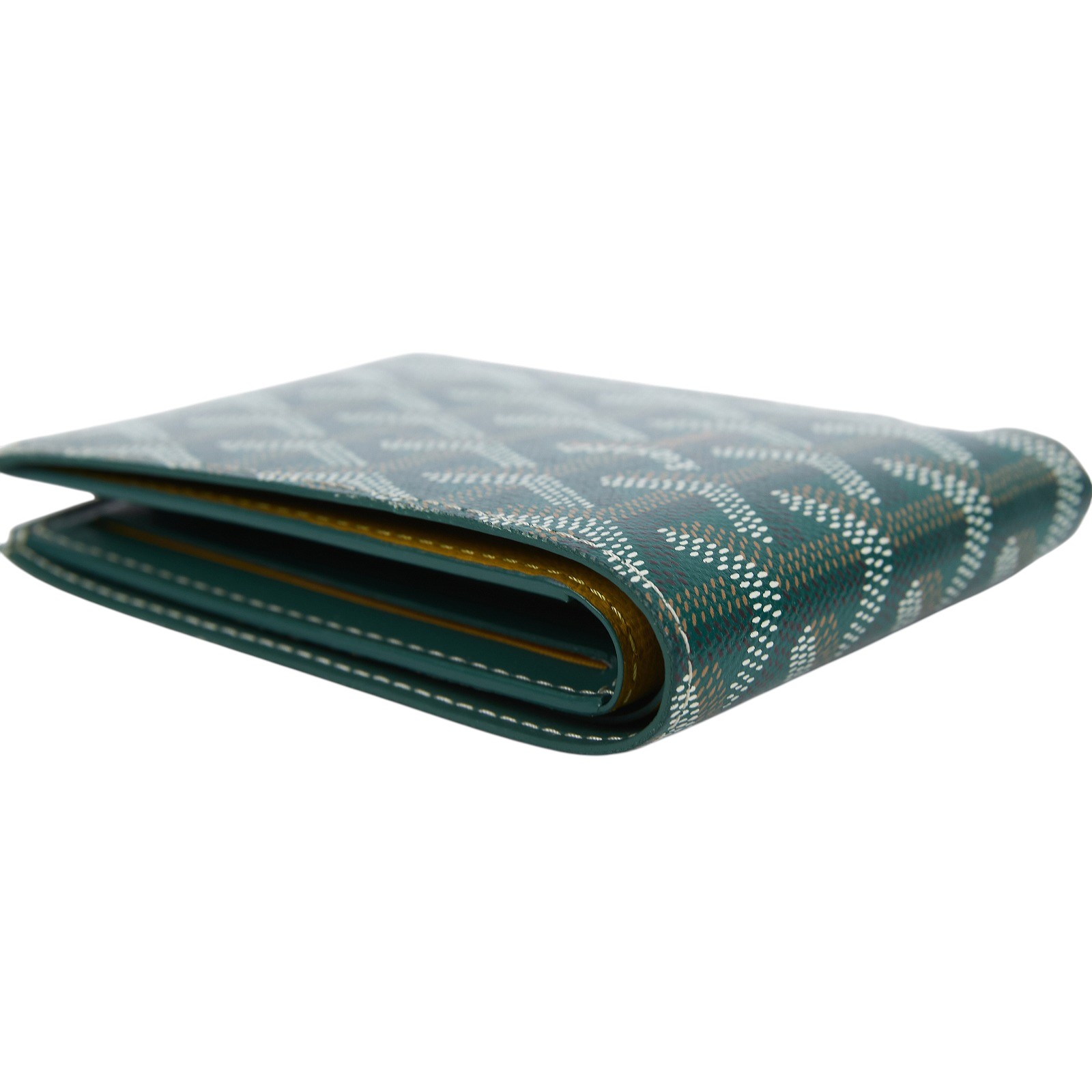 高雅德 GOYARD Victoire Wallet 錢包 短夾 VICTO8PMLTY 綠二折短夾 原廠盒子