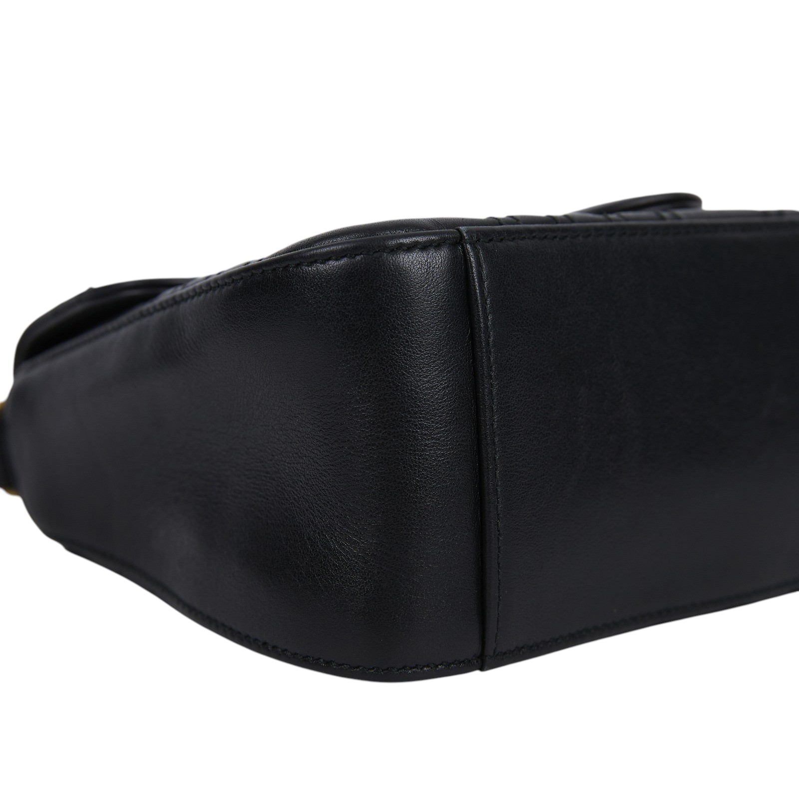 古馳 GUCCI GG Marmont 迷你 肩背 手挽袋 547260 DTDIT 黑金MARMONT 2WAY 背帶