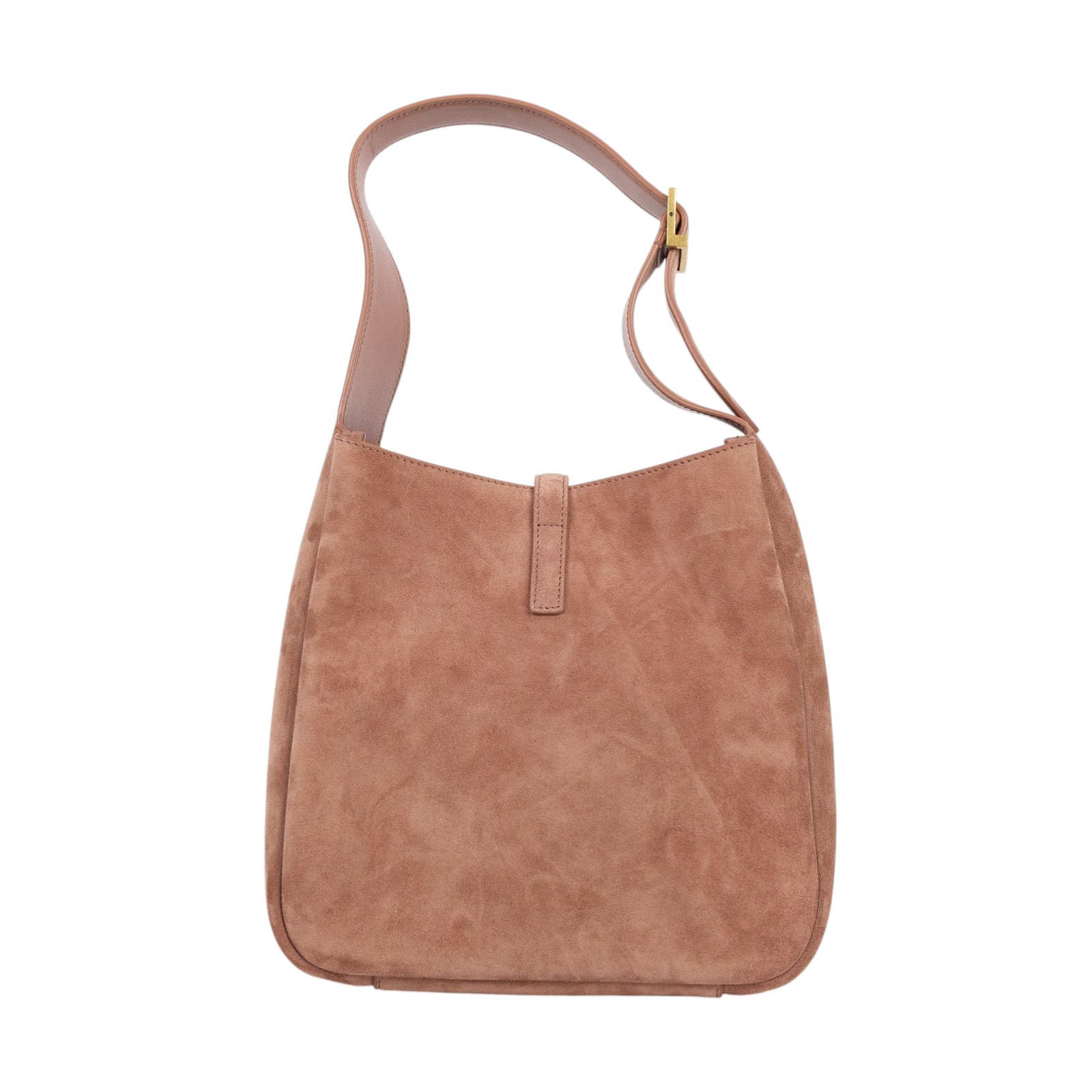 聖羅蘭 YSL SAINT LAURENT LE 5 À 7 小型 手袋 手提包 7139381U80W 粉麂皮LE 5 À 7 原廠盒子/防塵袋