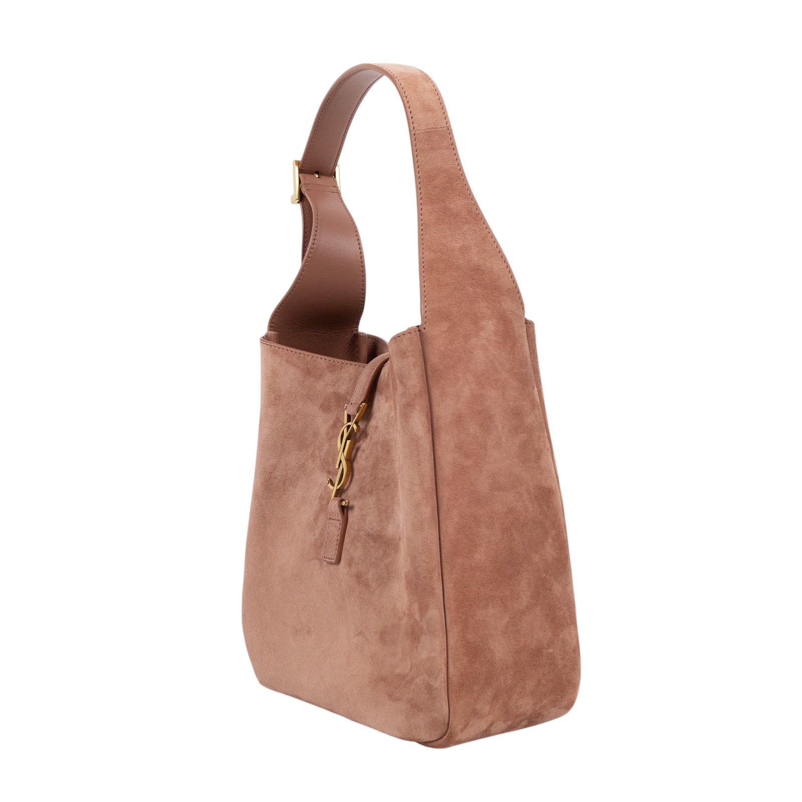 聖羅蘭 YSL SAINT LAURENT LE 5 À 7 小型 手袋 手提包 7139381U80W 粉麂皮LE 5 À 7 原廠盒子/防塵袋