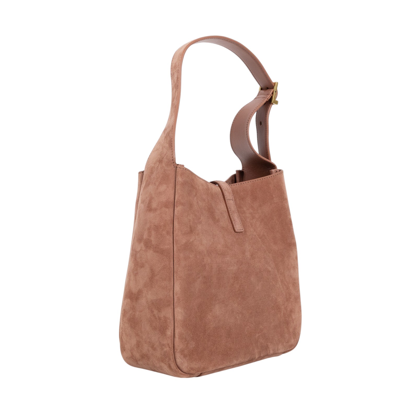 聖羅蘭 YSL SAINT LAURENT LE 5 À 7 小型 手袋 手提包 7139381U80W 粉麂皮LE 5 À 7 原廠盒子/防塵袋