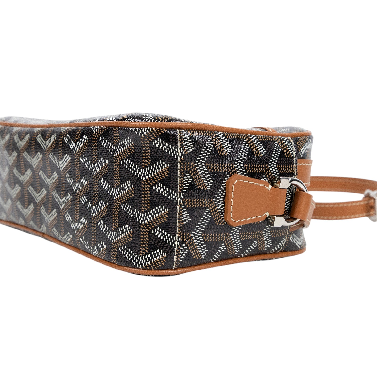 高雅德 GOYARD Cap-Vert PM Bag 肩背 斜背包 CAPVE2PMLTY CAP-VERT PM焦糖 防塵袋/購買證明