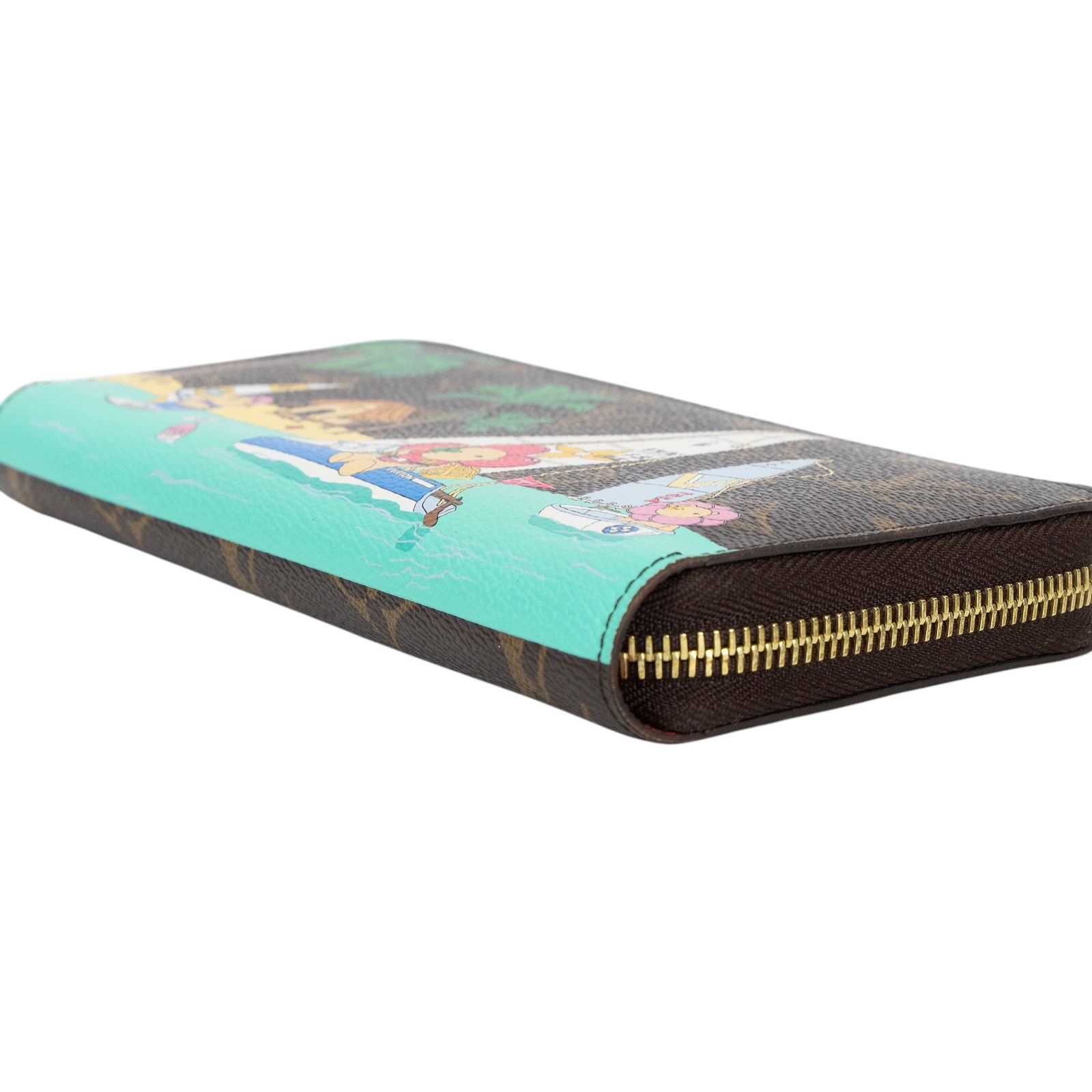 路易威登 LOUIS VUITTON LV vivienne holiday Zippy Wallet 長夾 錢包 M82839 晶片款  原廠盒子/防塵袋