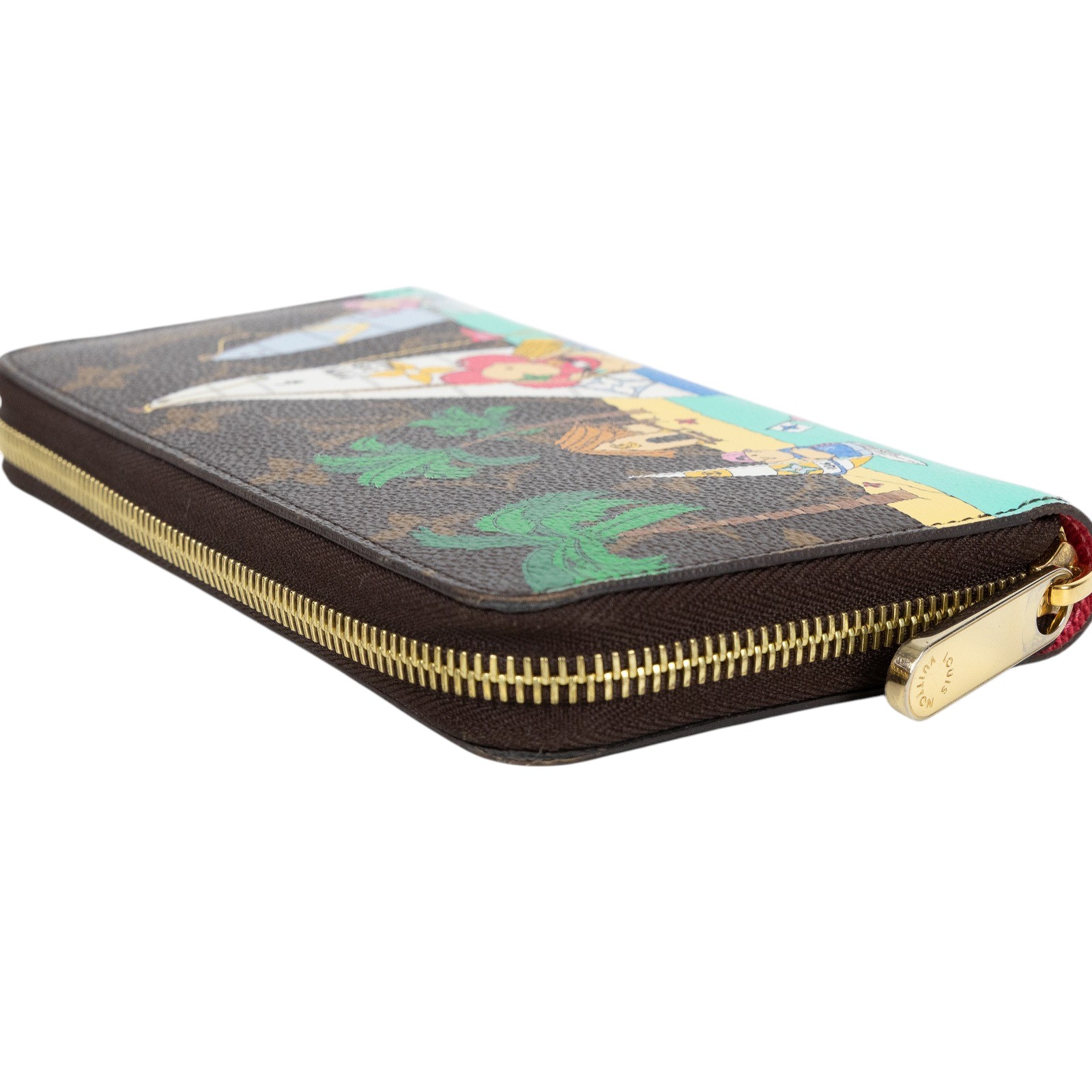 路易威登 LOUIS VUITTON LV vivienne holiday Zippy Wallet 長夾 錢包 M82839 晶片款  原廠盒子/防塵袋