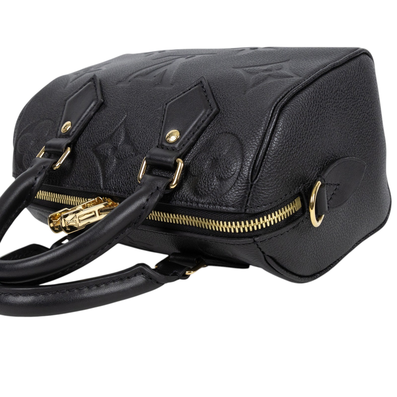 路易威登 LOUIS VUITTON Speedy Bandoulière  20 Noir 手提 斜背 波士頓包 M58953 晶片款  防塵袋/鎖組/背帶