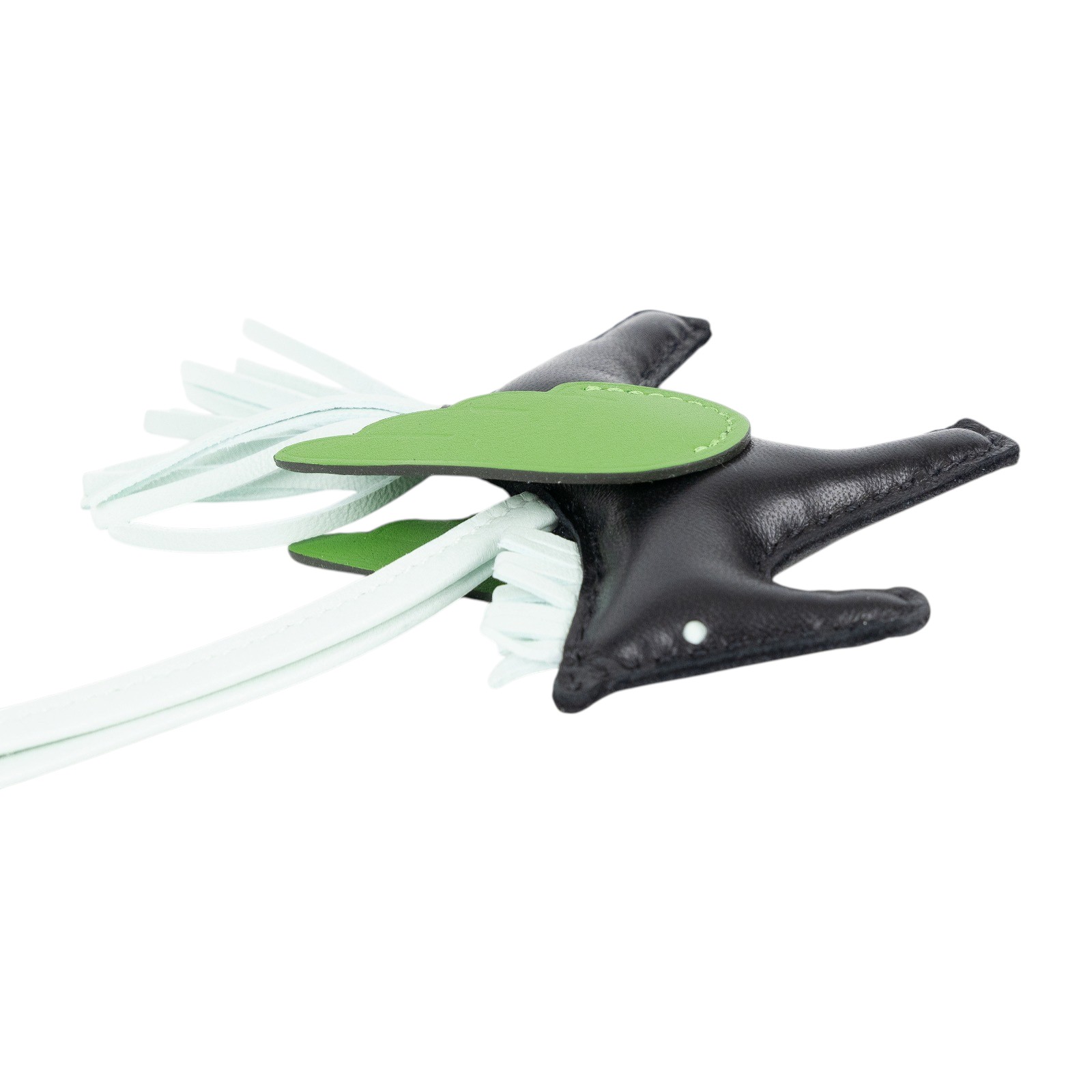 愛馬仕 Hermes Rodeo PM 飛馬 吊飾 黑色 薄荷綠 絲蘭綠色 H083010CAEM K刻 黑拼綠飛馬RODEO PM 原廠盒子