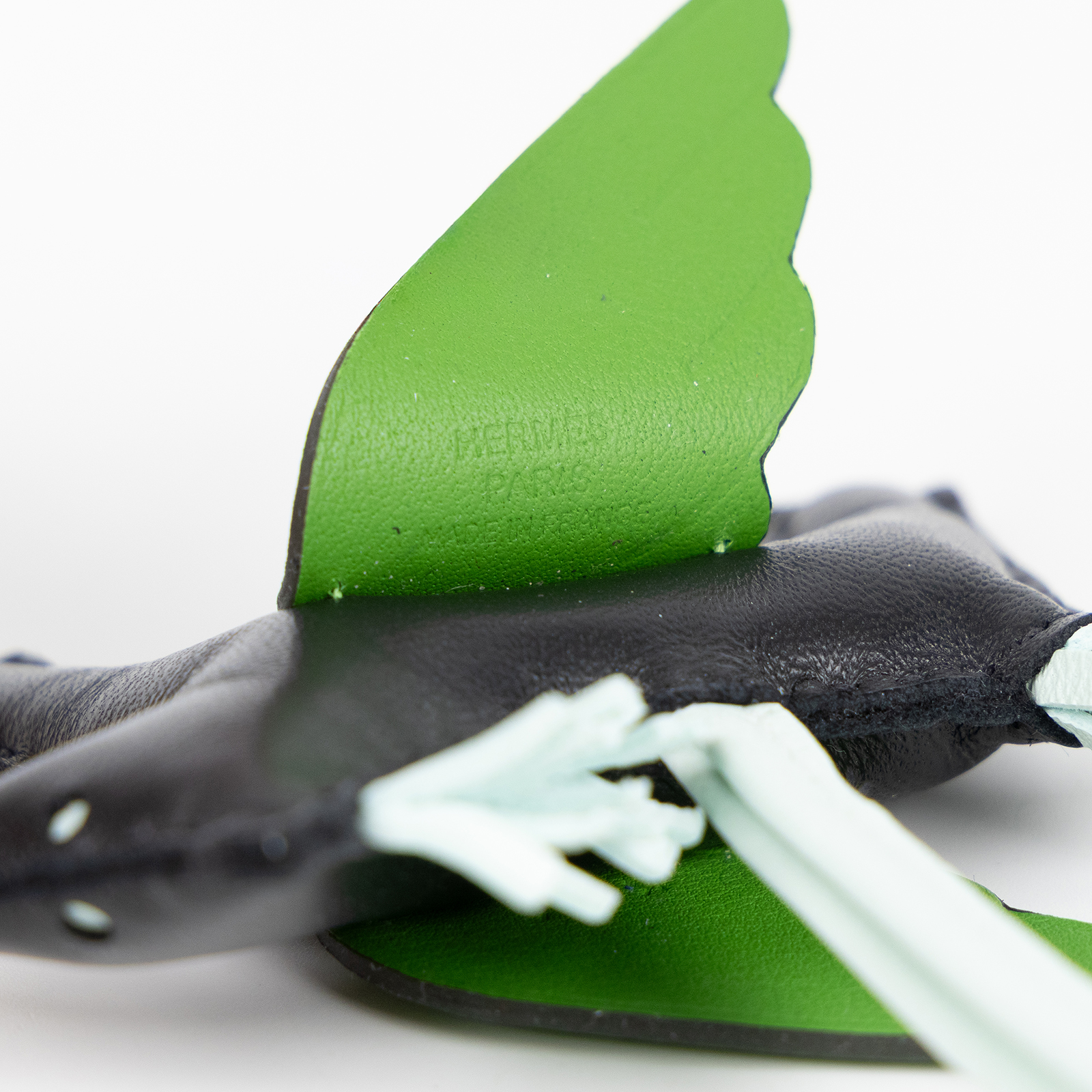 愛馬仕 Hermes Rodeo PM 飛馬 吊飾 黑色 薄荷綠 絲蘭綠色 H083010CAEM K刻 黑拼綠飛馬RODEO PM 原廠盒子