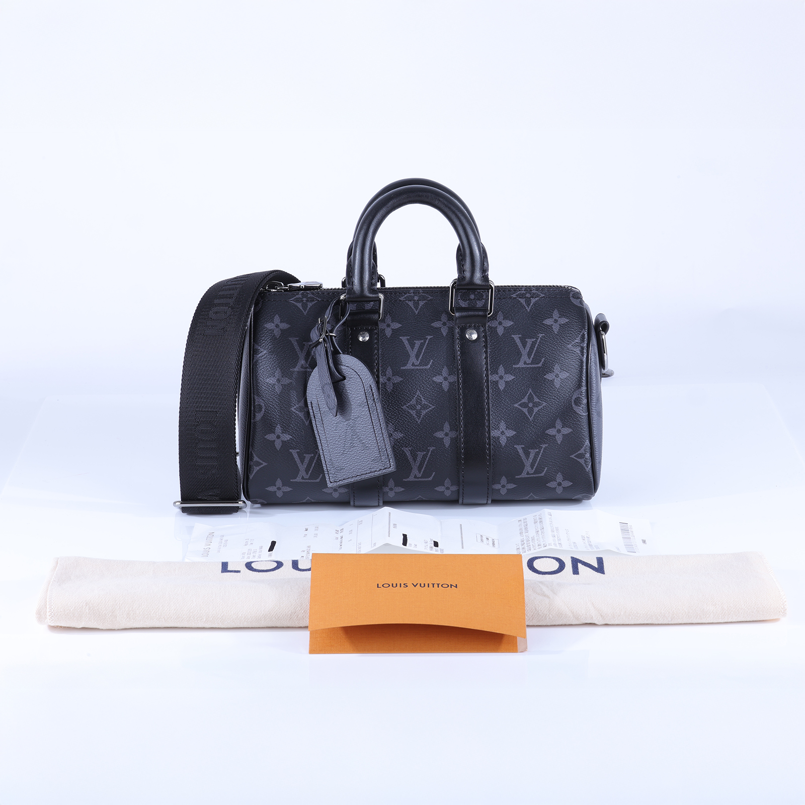 路易威登 LOUIS VUITTON Keepall Bandoulière 25 手提包 肩背包 波士頓包 M46271 晶片款  防塵袋/日本購買證明