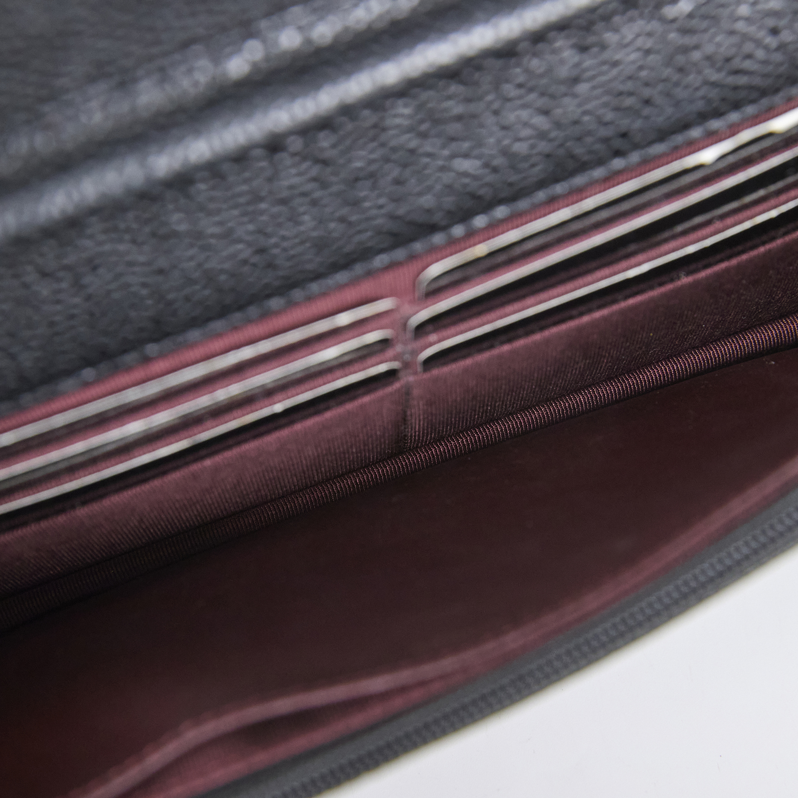 香奈兒 CHANEL 經典鏈子皮夾 菱格紋 CC LOGO AP0250 16開黑荔枝WOC 原廠盒子/保證卡