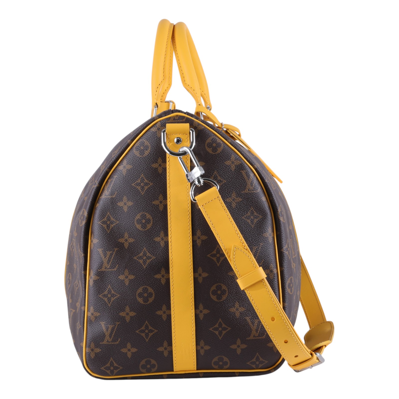 路易威登 LOUIS VUITTON Keepall Bandouliere 50 旅行袋 手提包 肩背包 M46771 晶片款  防塵袋/鎖組/背帶
