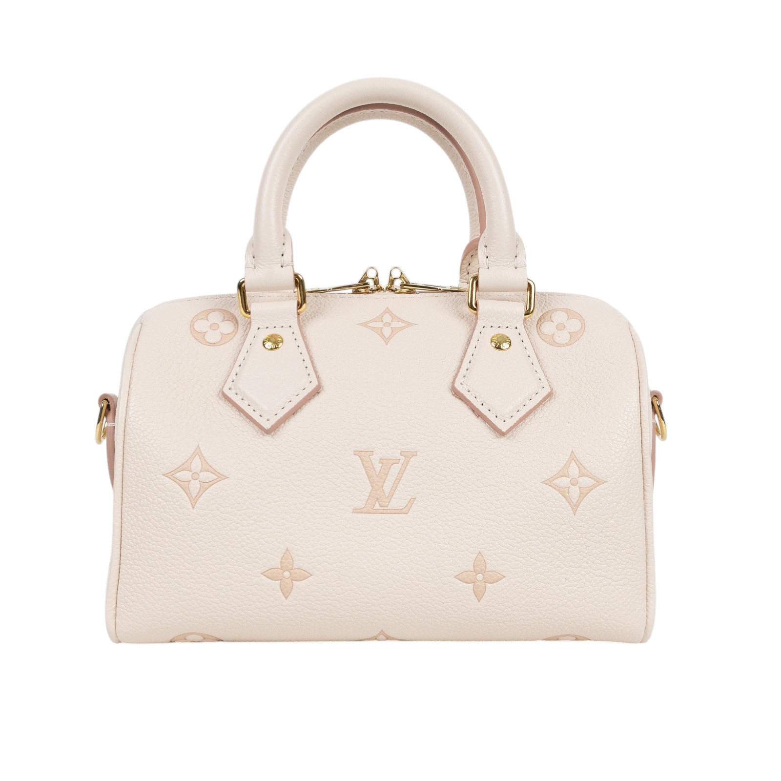 路易威登 LOUIS VUITTON Speedy Bandouliere 20 手提包 斜背包 M14291 晶片款 米白壓紋SPEEDY20 防塵袋/背帶