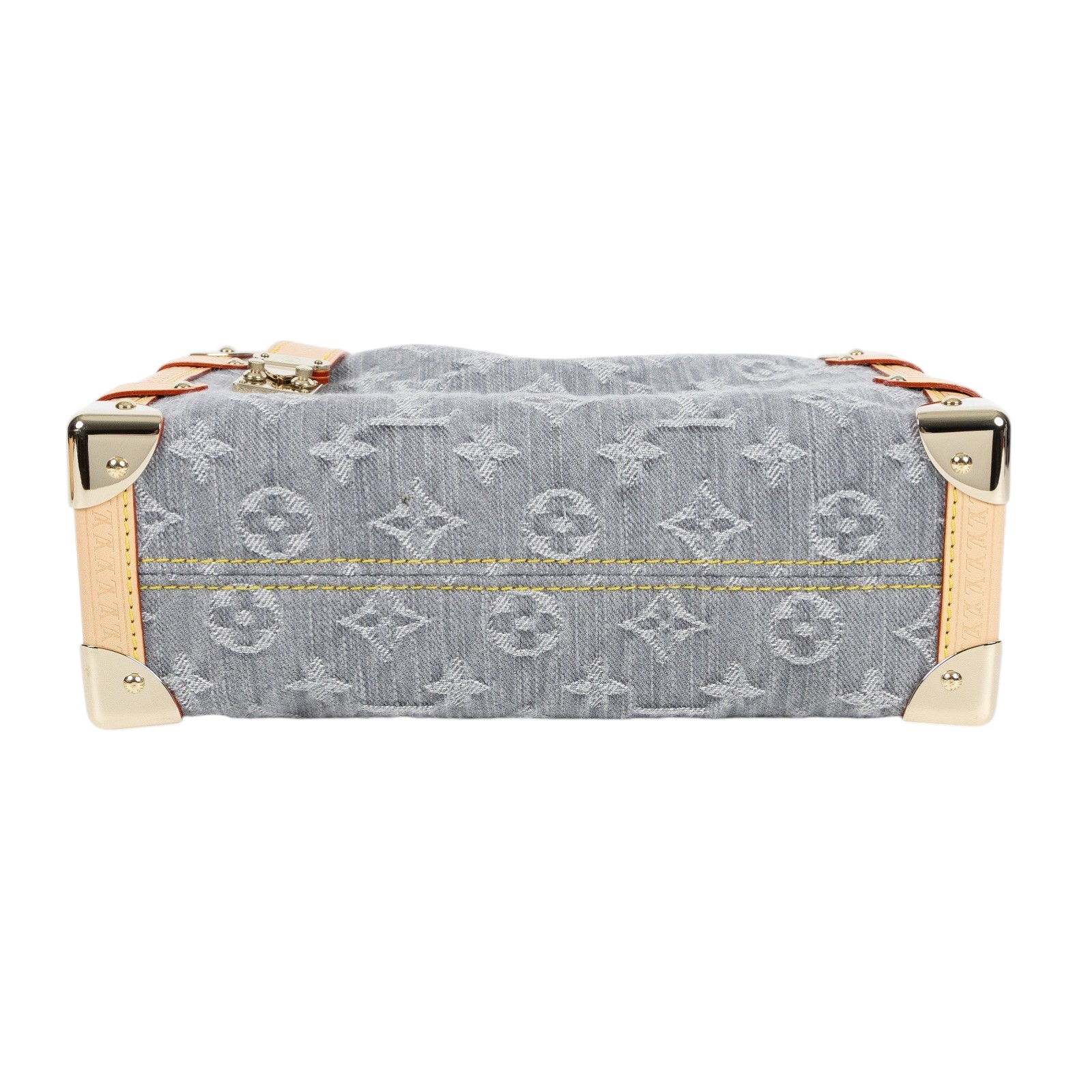 路易威登 LOUIS VUITTON Side Trunk MM 手提包 肩背包 M13285 晶片款 灰丹寧SIDE TRUNK MM 原廠盒子/防塵袋/背帶