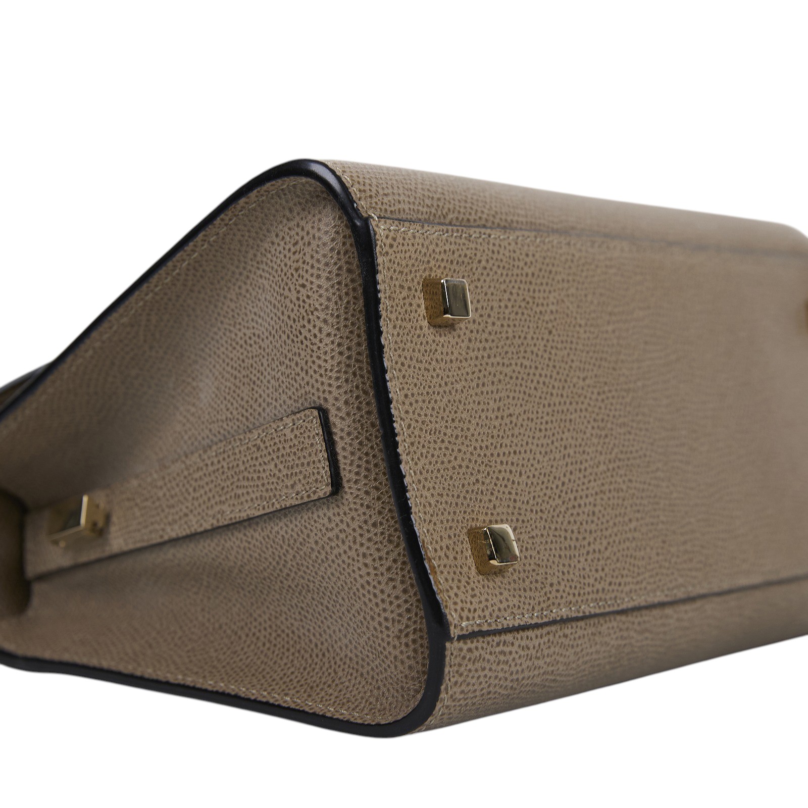 萬萊斯特 VALEXTRA Iside Top handle mini 手提包 WBES0036028LOC99 咖灰ISIDE MINI 防塵袋