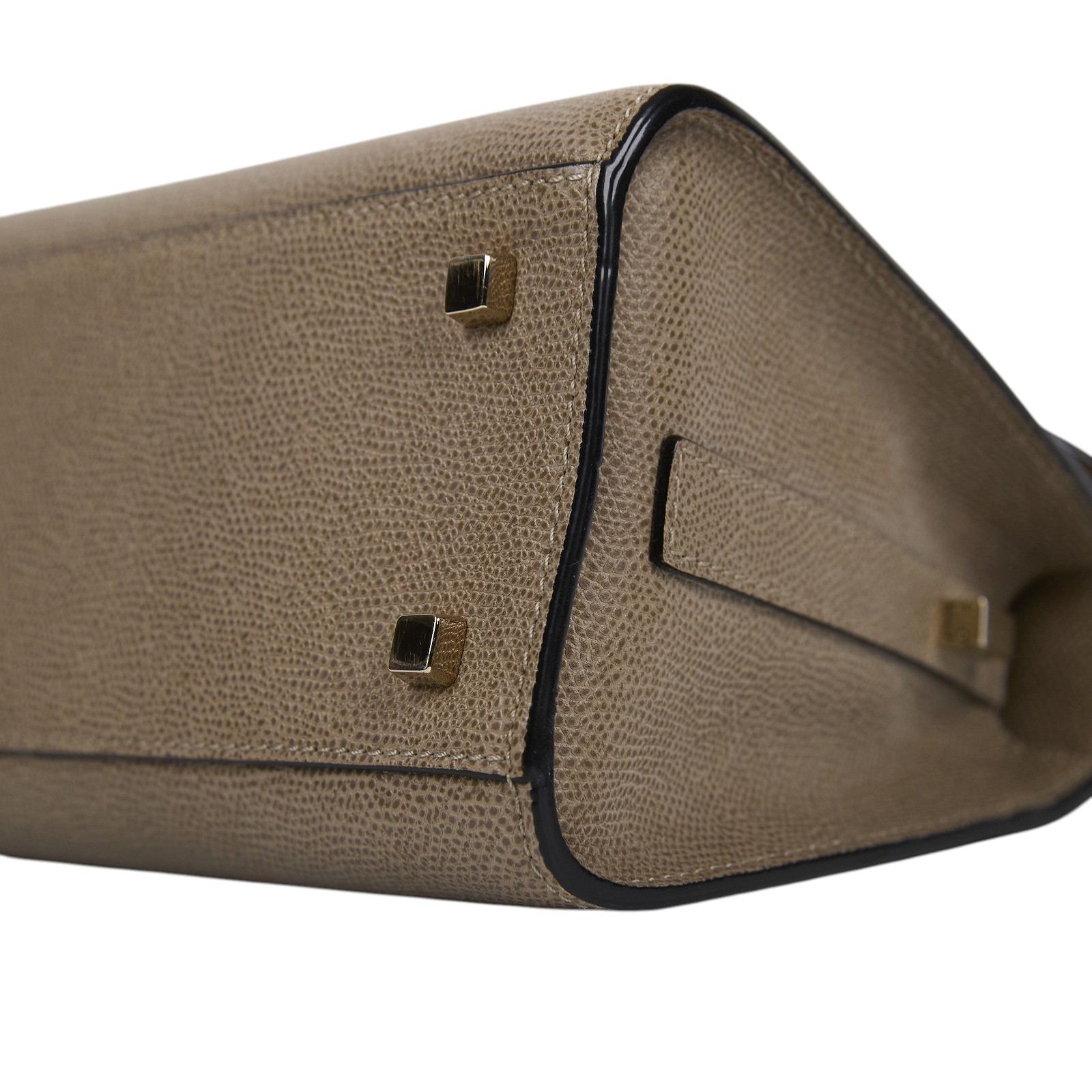 萬萊斯特 VALEXTRA Iside Top handle mini 手提包 WBES0036028LOC99 咖灰ISIDE MINI 防塵袋