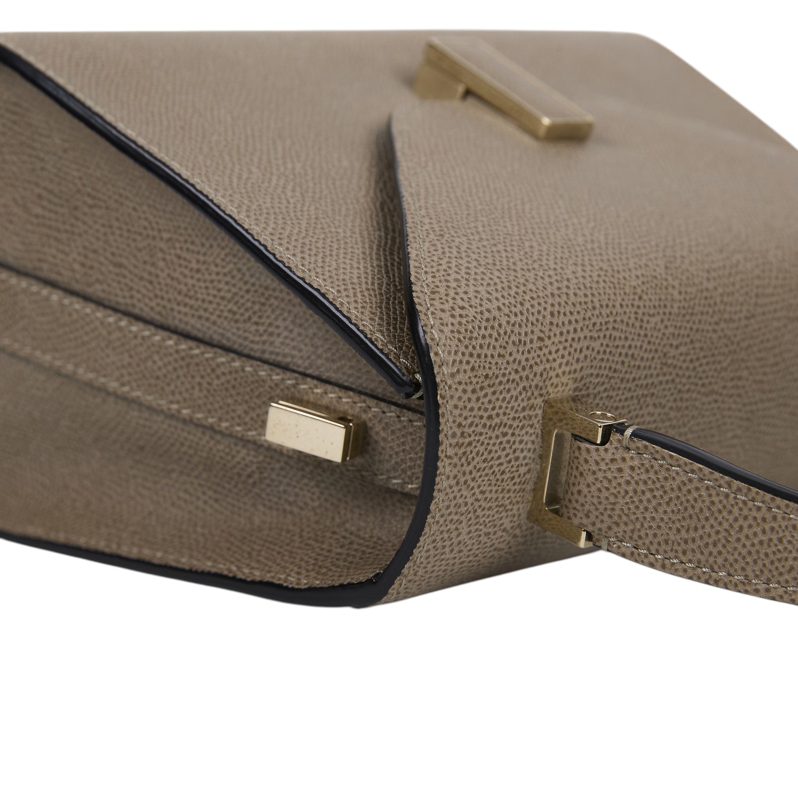 萬萊斯特 VALEXTRA Iside Top handle mini 手提包 WBES0036028LOC99 咖灰ISIDE MINI 防塵袋