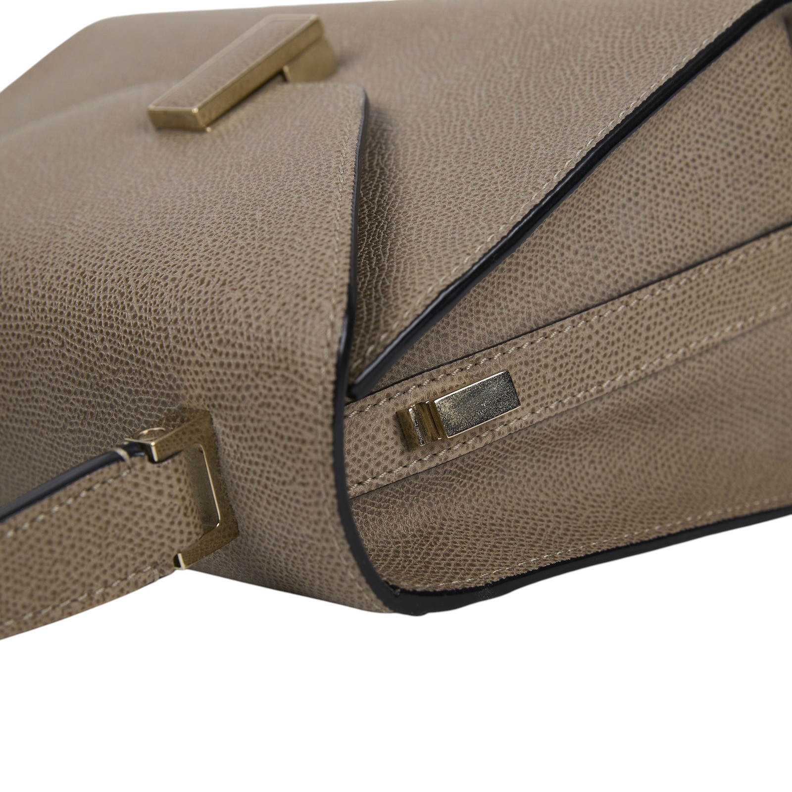 萬萊斯特 VALEXTRA Iside Top handle mini 手提包 WBES0036028LOC99 咖灰ISIDE MINI 防塵袋