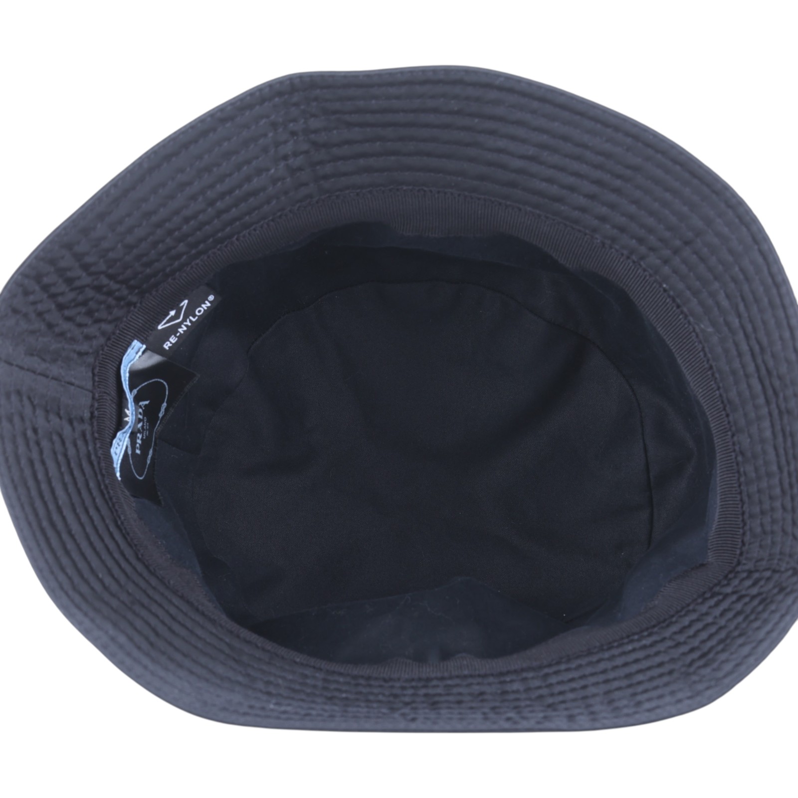 普拉達 PRADA Re-Nylon 漁夫帽 2HC137_2DMI_M 黑漁夫帽#M 防塵袋