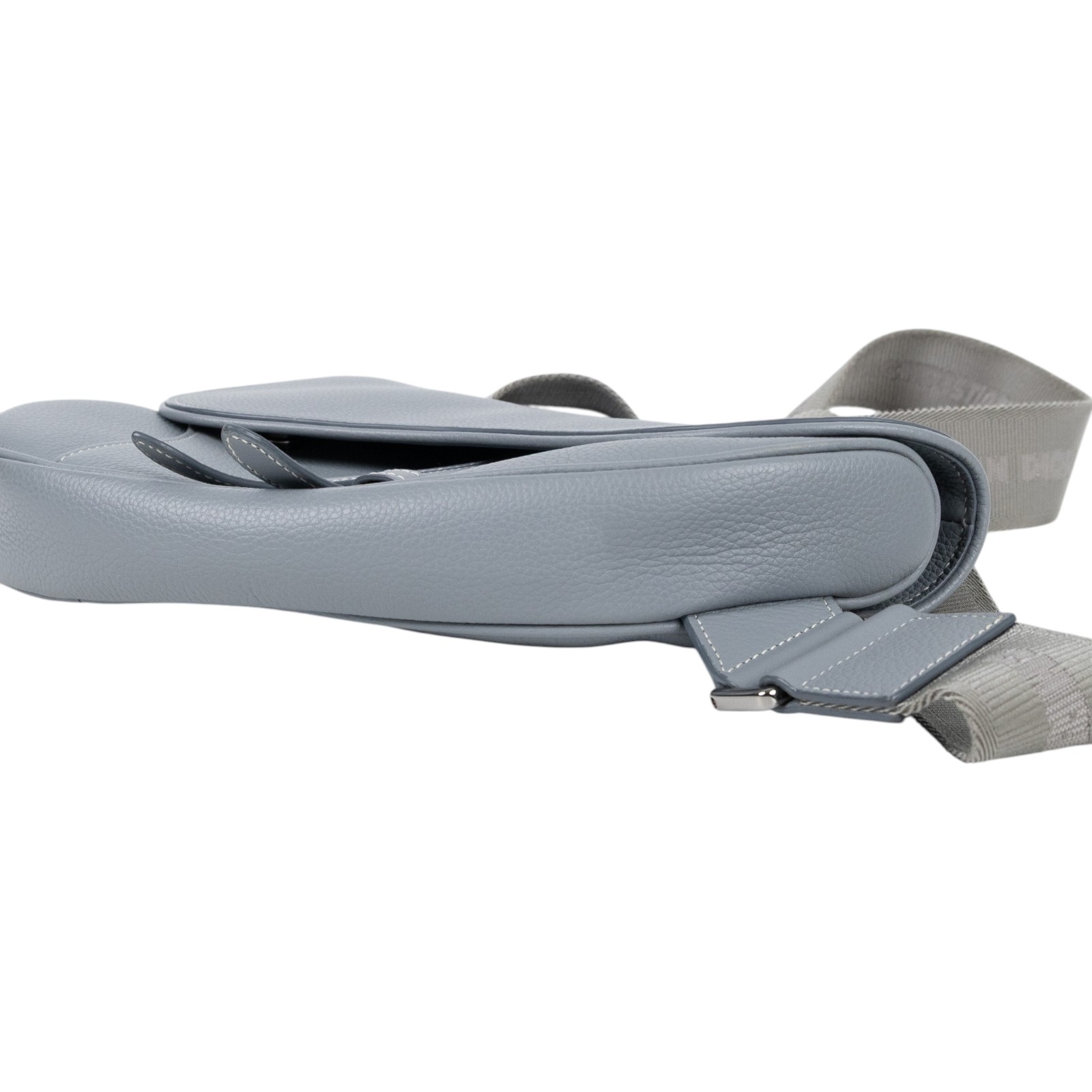 迪奧 CHRISTIAN DIOR Saddle 馬鞍包 1ADPO093YKK 灰皮革SADDLE馬鞍包 防塵袋