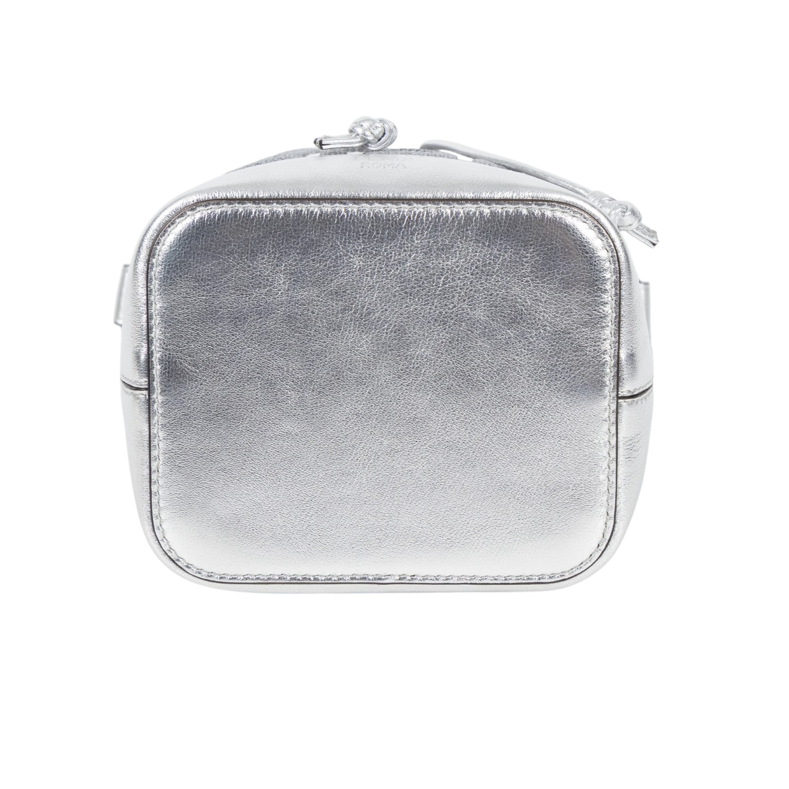 芬迪 FENDI Mon Tresor 迷你 手袋 8BS010AAFW 銀亮片FF水桶包 防塵袋