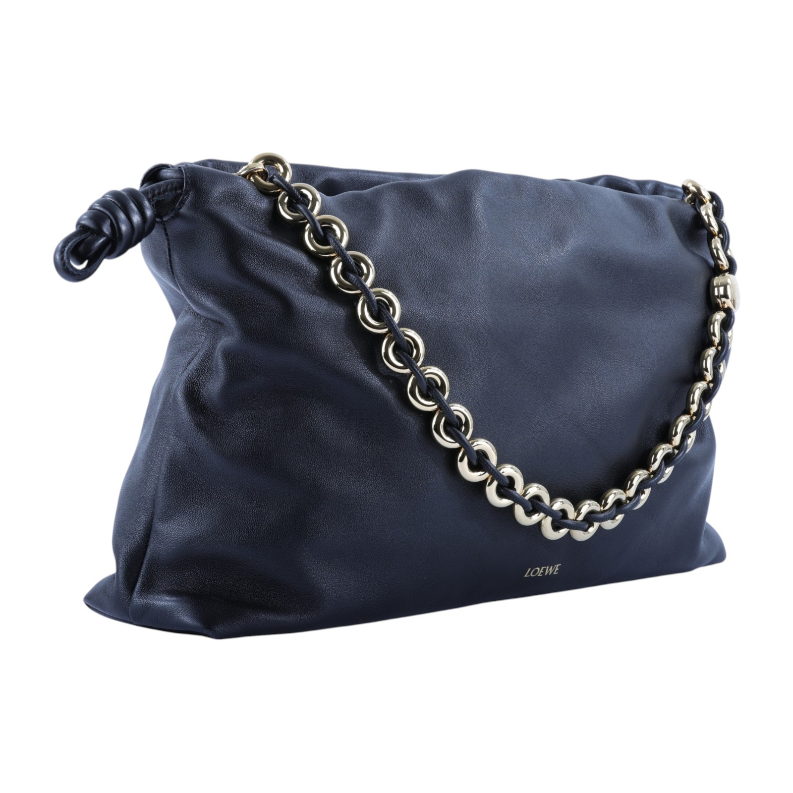羅意威 LOEWE Medium Flamenco 手提包 A411FCRX02 黑FLAMENCO PURSE 防塵袋/背帶