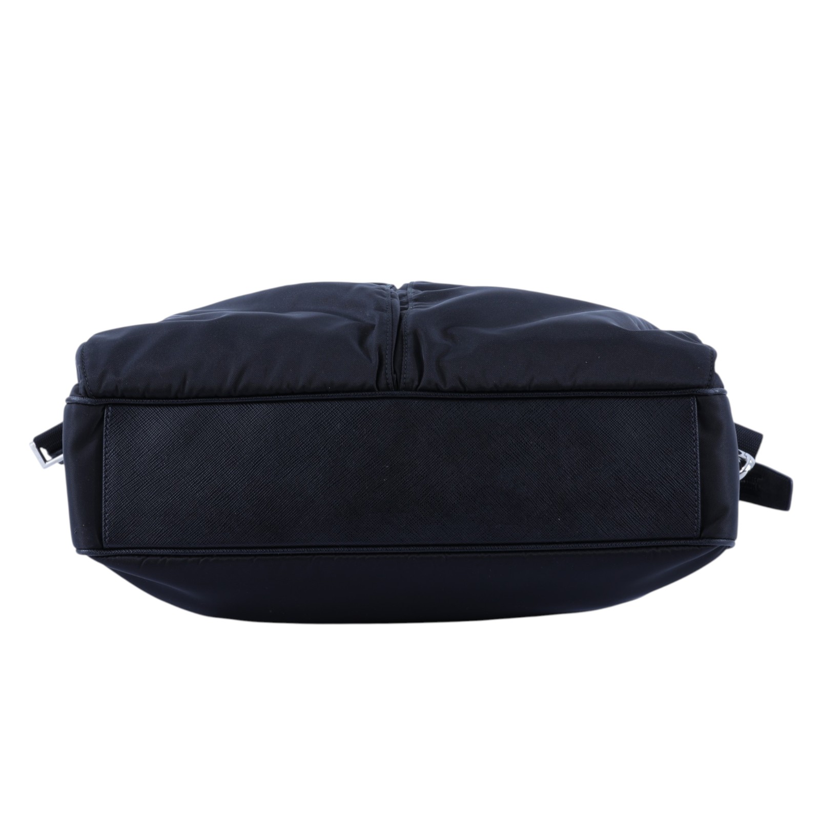 普拉達 PRADA Re-Nylon 公事包 2VG860_2DMH 黑尼龍公事包 防塵袋/背帶