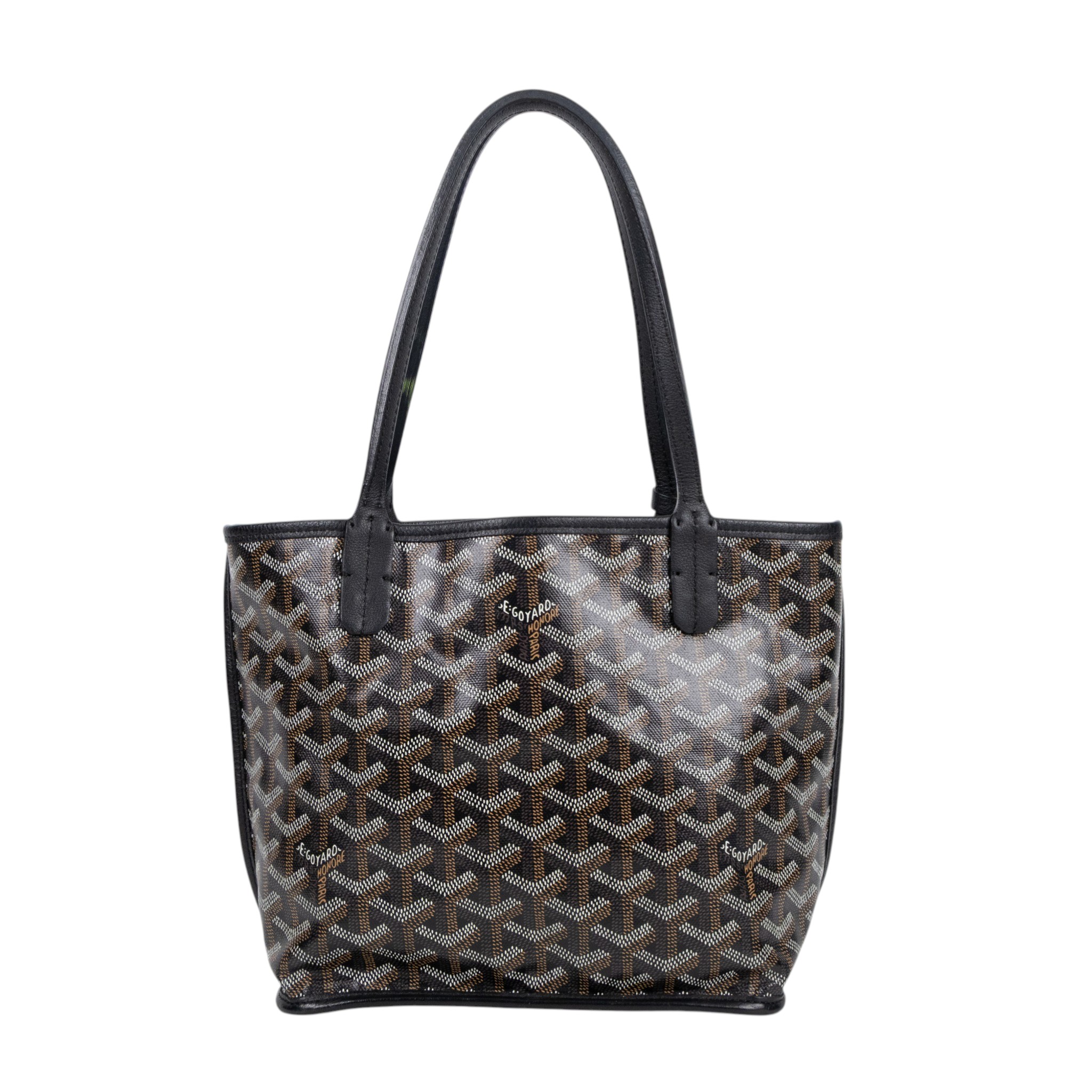 高雅德 GOYARD Anjou Mini Bag 托特包 ANJOUSMINCG 黑ANJOU MINI 防塵袋