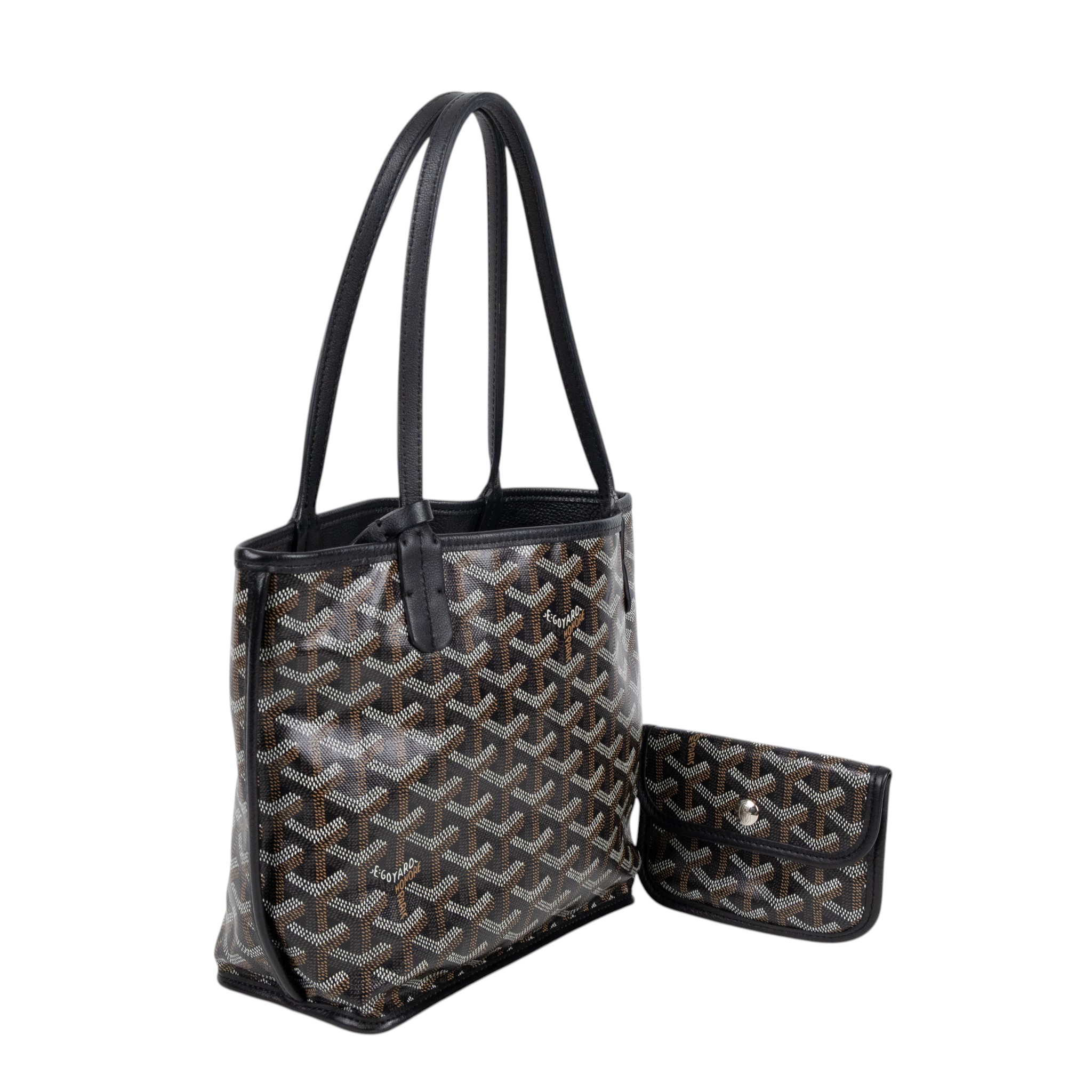 高雅德 GOYARD Anjou Mini Bag 托特包 ANJOUSMINCG 黑ANJOU MINI 防塵袋
