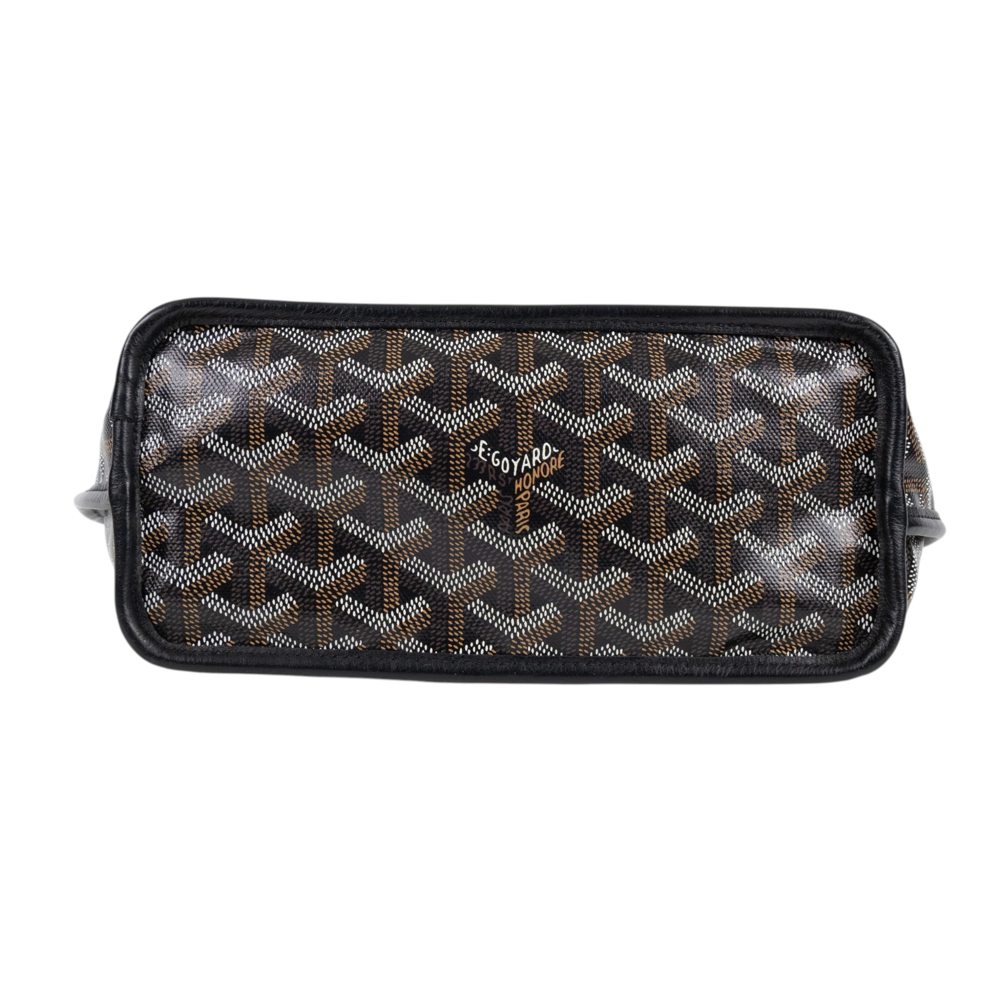 高雅德 GOYARD Anjou Mini Bag 托特包 ANJOUSMINCG 黑ANJOU MINI 防塵袋