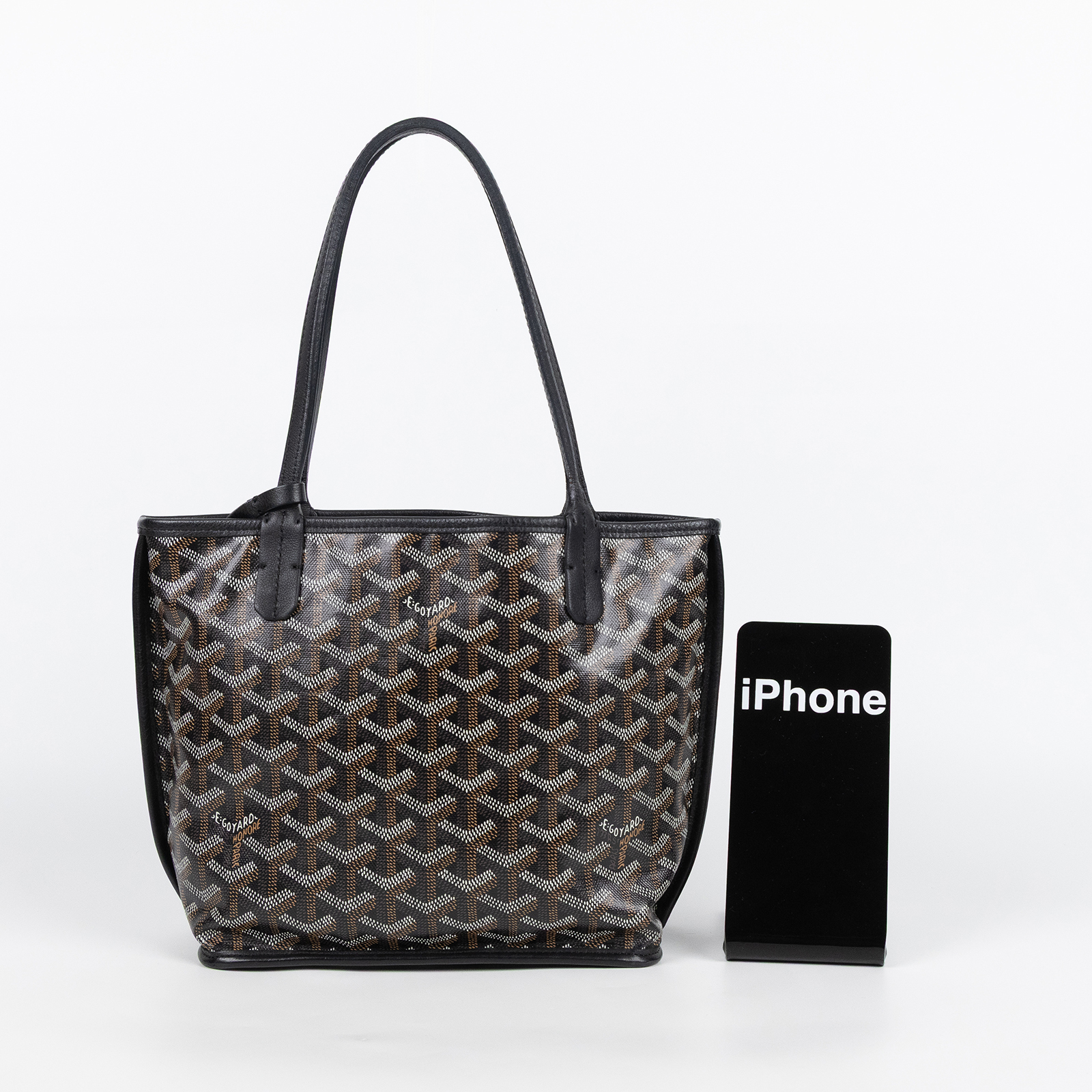 高雅德 GOYARD Anjou Mini Bag 托特包 ANJOUSMINCG 黑ANJOU MINI 防塵袋