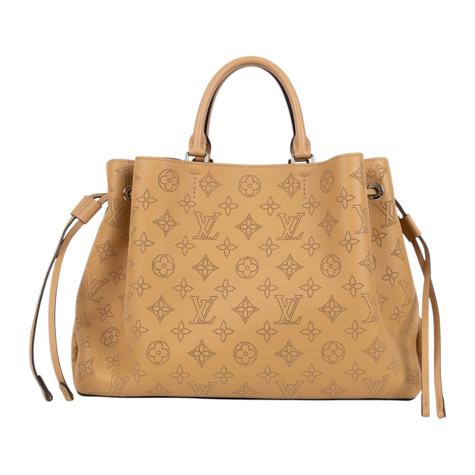 路易威登 LOUIS VUITTON 駝色 BELLA TOTE 托特包 手提包 側背包 M59655 晶片款 駝色BELLA TOTE 防塵袋/背帶/鍊帶
