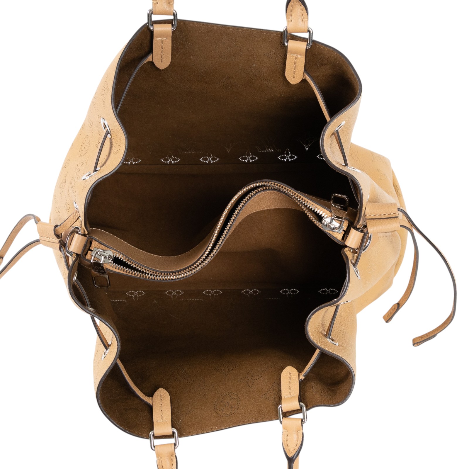 路易威登 LOUIS VUITTON 駝色 BELLA TOTE 托特包 手提包 側背包 M59655 晶片款 駝色BELLA TOTE 防塵袋/背帶/鍊帶