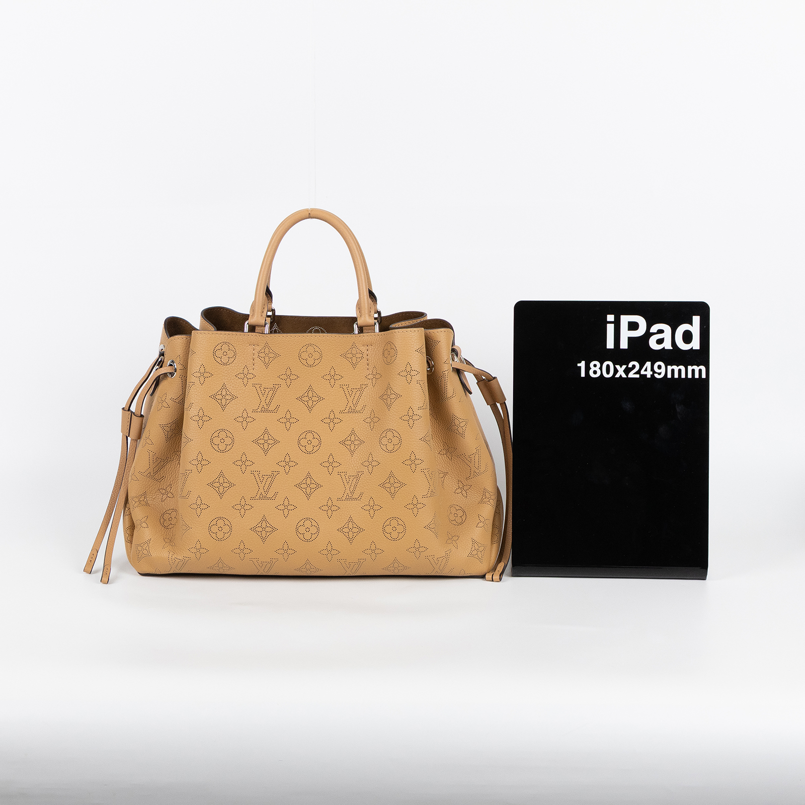 路易威登 LOUIS VUITTON 駝色 BELLA TOTE 托特包 手提包 側背包 M59655 晶片款 駝色BELLA TOTE 防塵袋/背帶/鍊帶