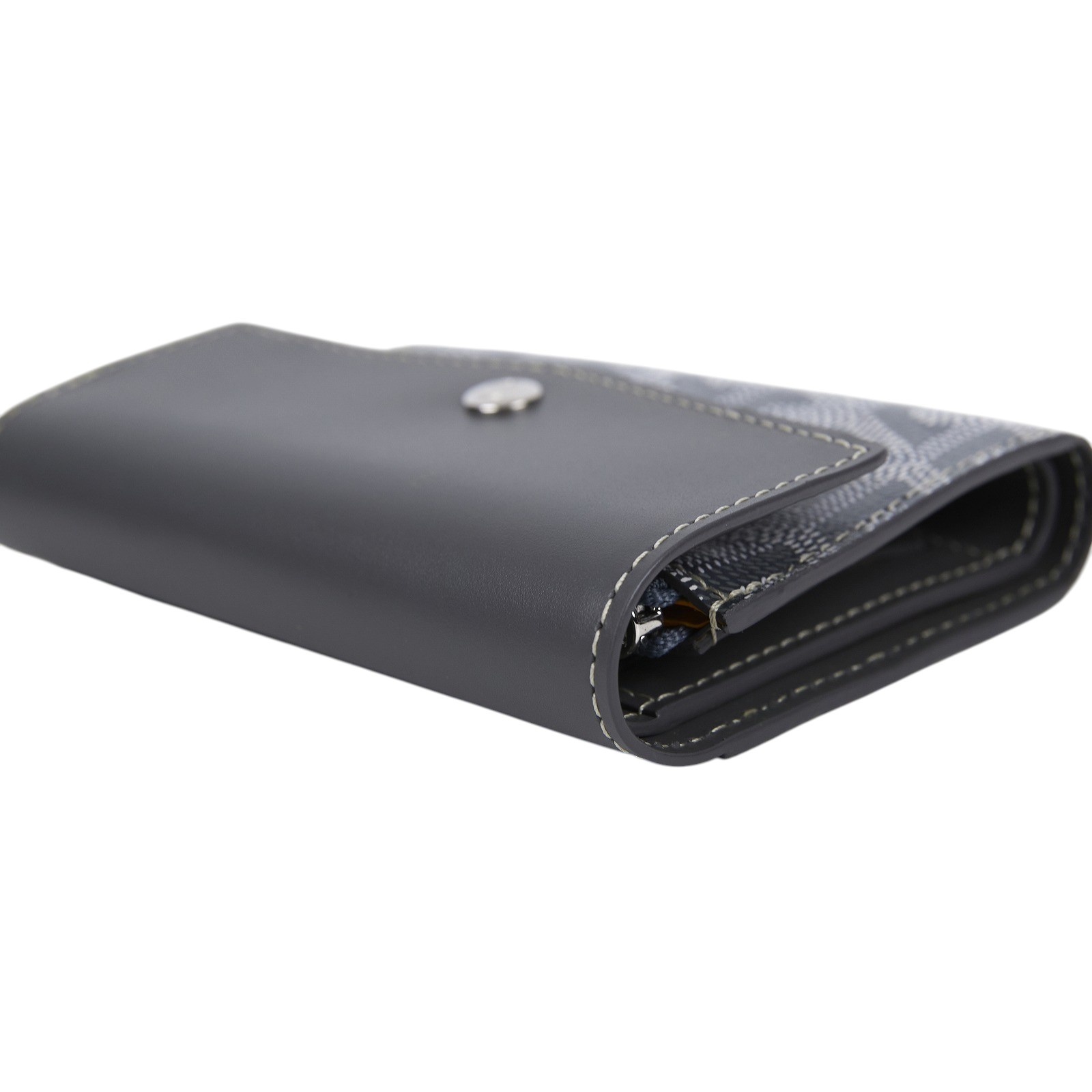 高雅德 GOYARD Saint Gabriel 錢包 三折 短夾 STGABRPMLTY 灰短夾 原廠盒子