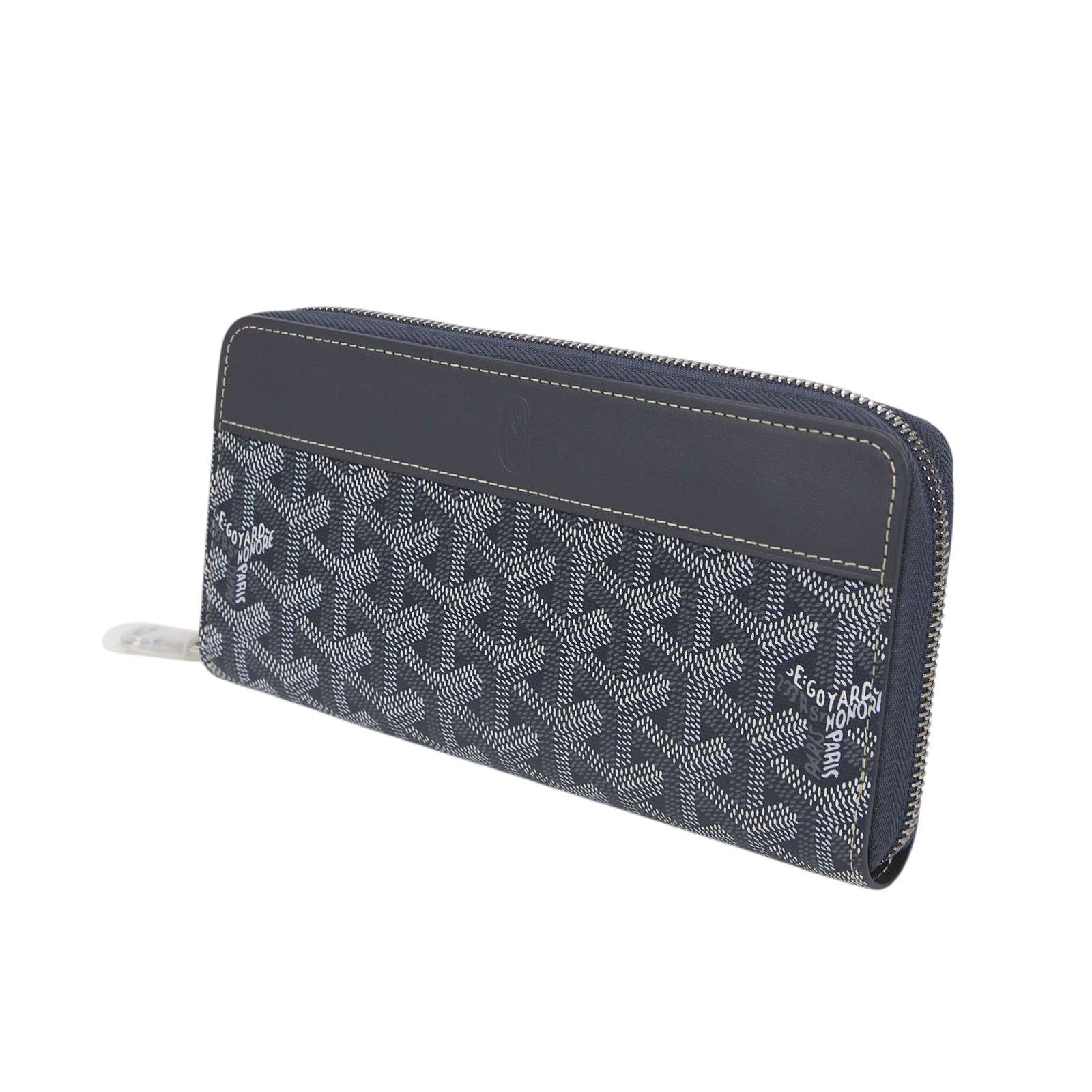 高雅德 GOYARD Matignon GM Wallet 錢包 拉鍊 長夾 MATIG2GMLTY 灰拉鍊長夾 原廠盒子