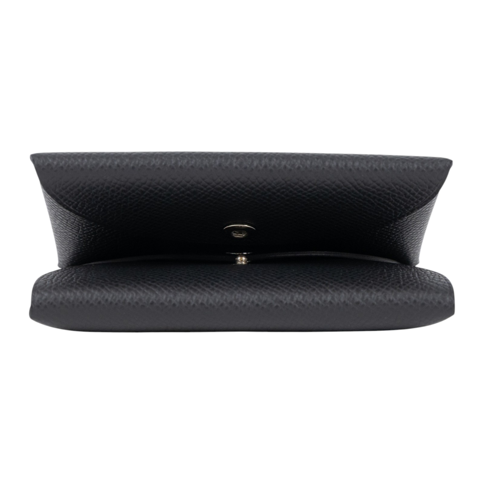 愛馬仕 Hermes Calvi Duo 卡包 CALD G刻 黑CALVI DUO 原廠盒子