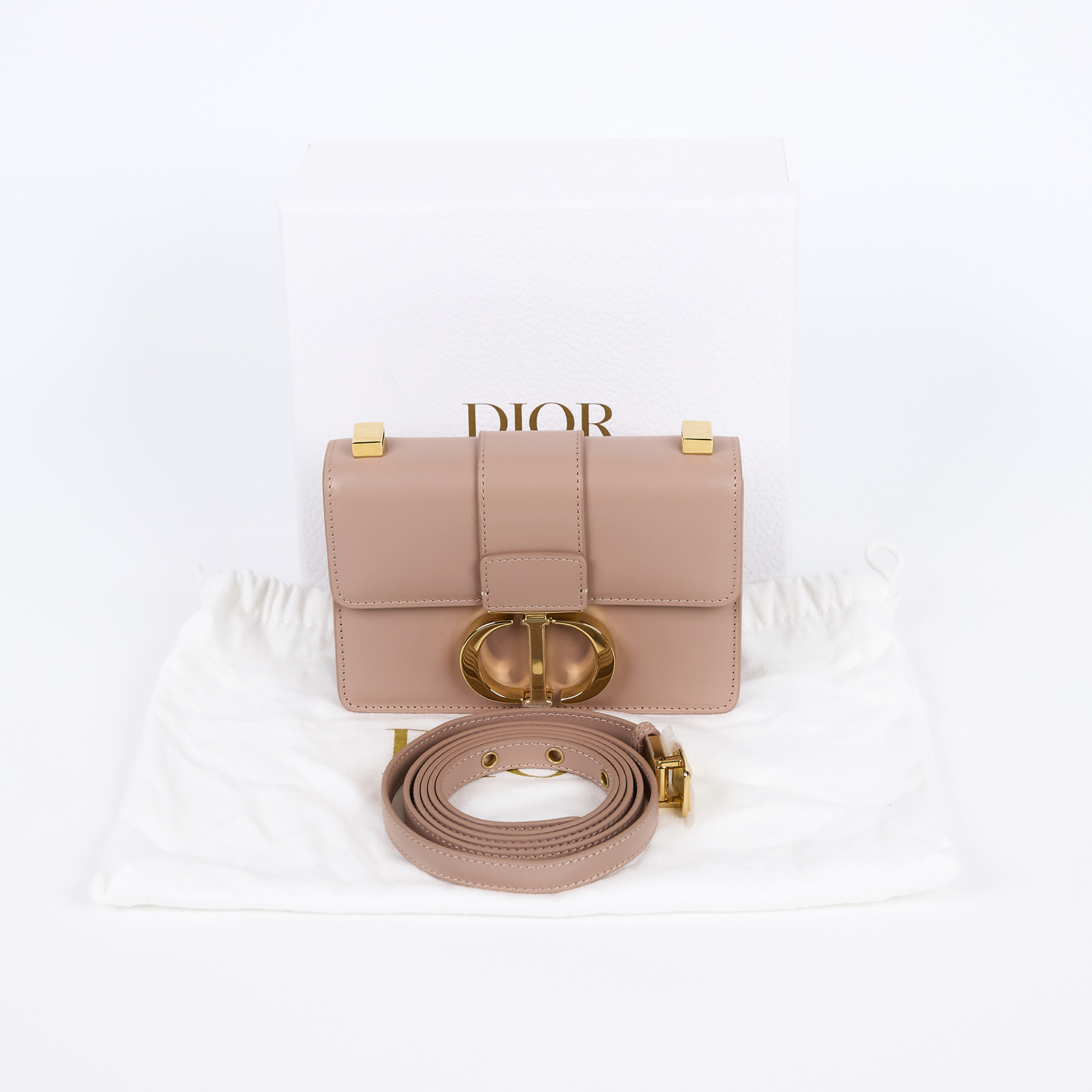 迪奧 CHRISTIAN DIOR 30 Montaigne Micro 微型 手提包 S2110UMOS 膚蒙田 MIRCO 原廠盒子/防塵袋