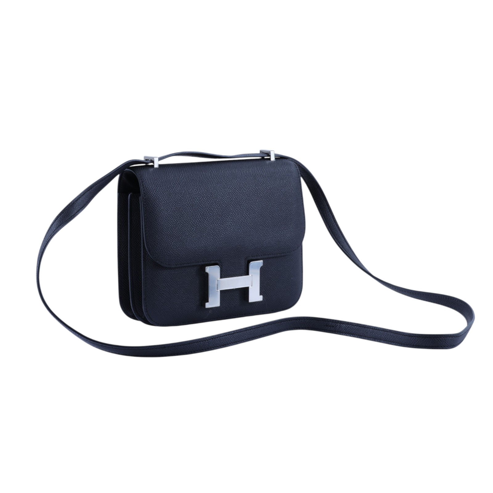 愛馬仕 Hermes Constance Bag 康康包 MIni 18 CN18 K CTT118 CS K刻黑銀CONSTANCE18 防塵袋/鏡子