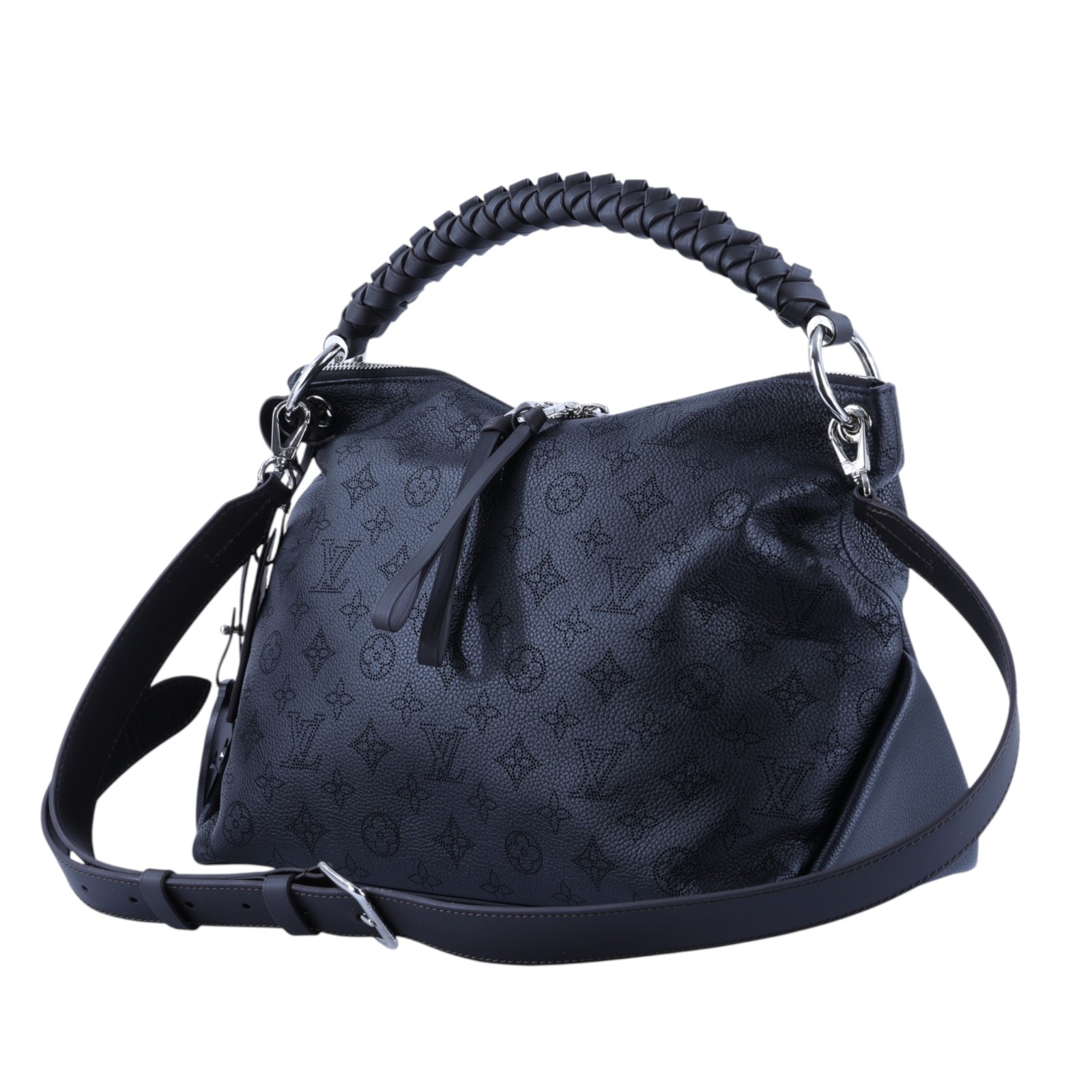 路易威登 LOUIS VUITTON Beaubourg Hobo MM Mahina 手提包 肩背包 M56073  防塵袋/背帶