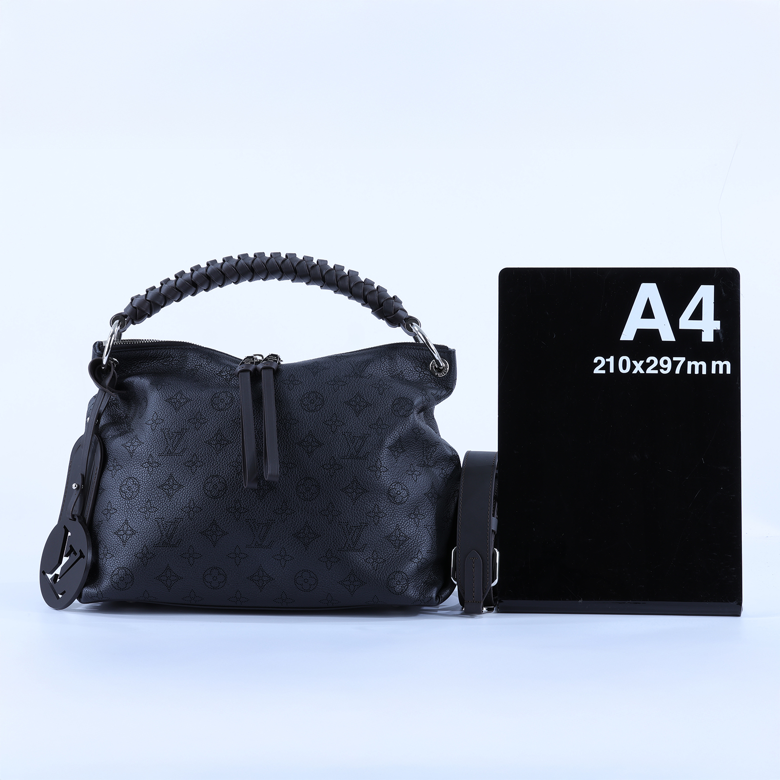 路易威登 LOUIS VUITTON Beaubourg Hobo MM Mahina 手提包 肩背包 M56073  防塵袋/背帶