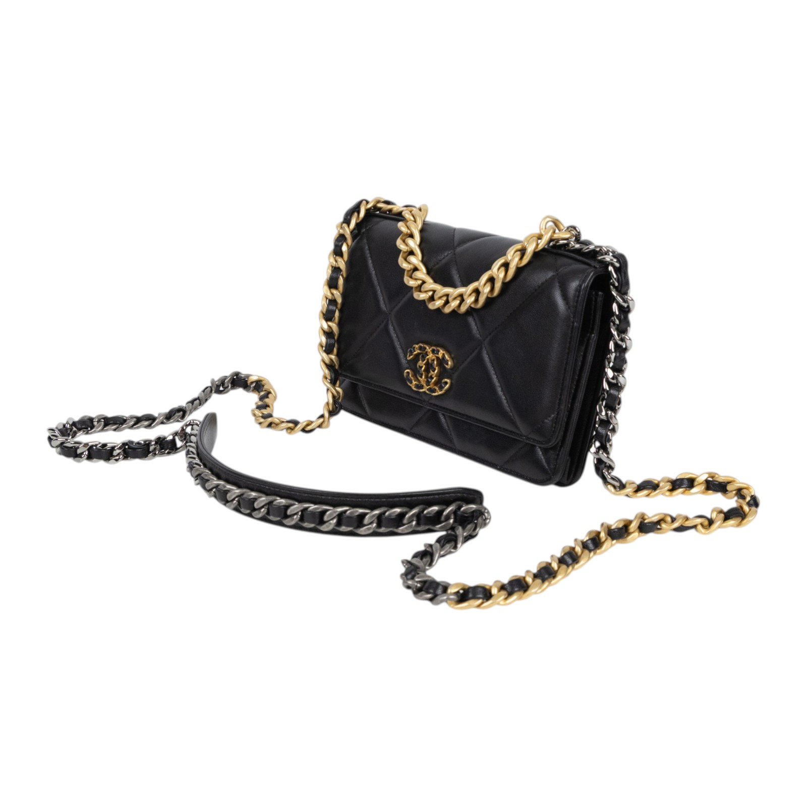 香奈兒 CHANEL 19 WOC 口蓋包 AP0957 30開 黑19 WOC 防塵袋/保證卡