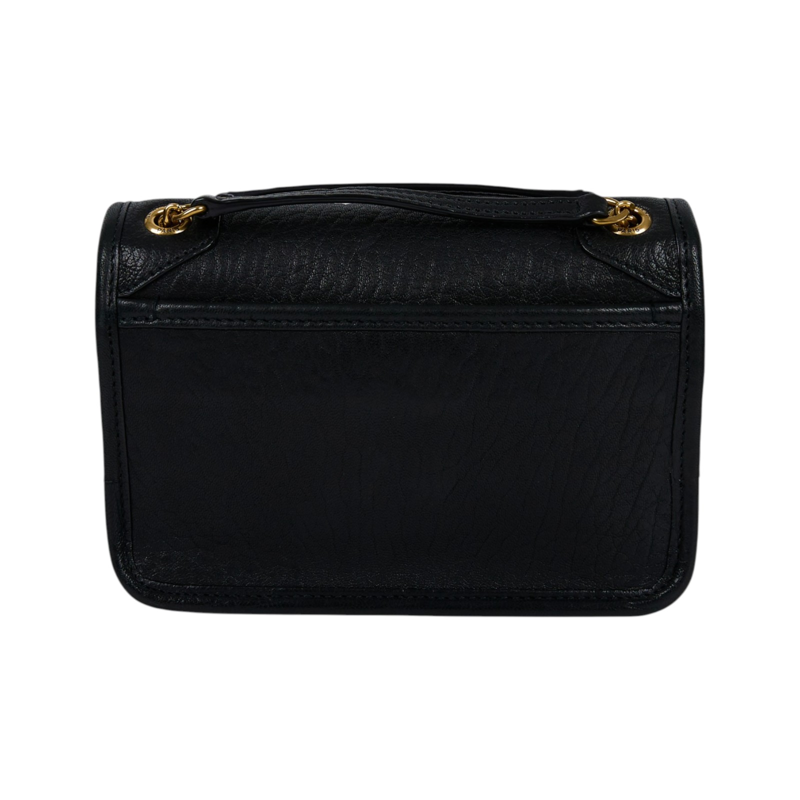 聖羅蘭 YSL SAINT LAURENT Niki 粒面小羊皮 迷你手袋 金色五金 828736AACYT 黑NIKI MINI 原廠盒子/防塵袋/購買證明