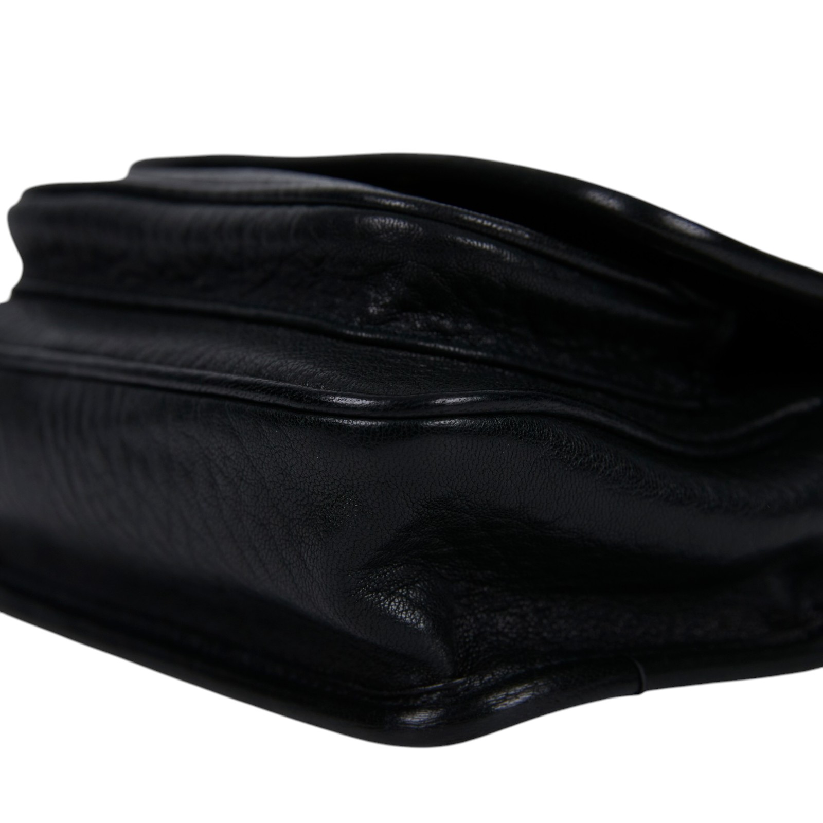 聖羅蘭 YSL SAINT LAURENT Niki 粒面小羊皮 迷你手袋 金色五金 828736AACYT 黑NIKI MINI 原廠盒子/防塵袋/購買證明