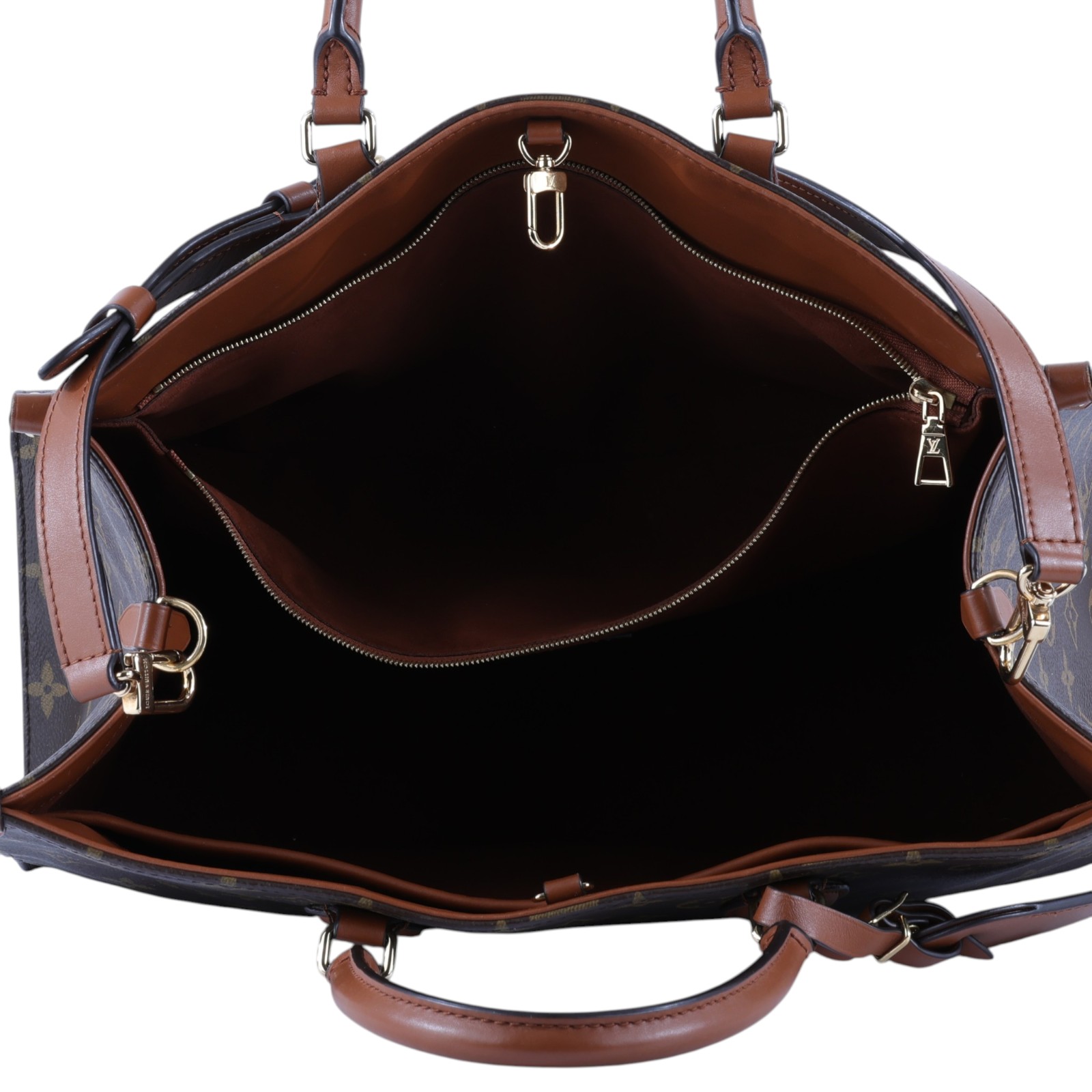 路易威登 LOUIS VUITTON OnTheGo Organizer 托特包 手提包 M14235 晶片款  原廠盒子/防塵袋/背帶/購買證明