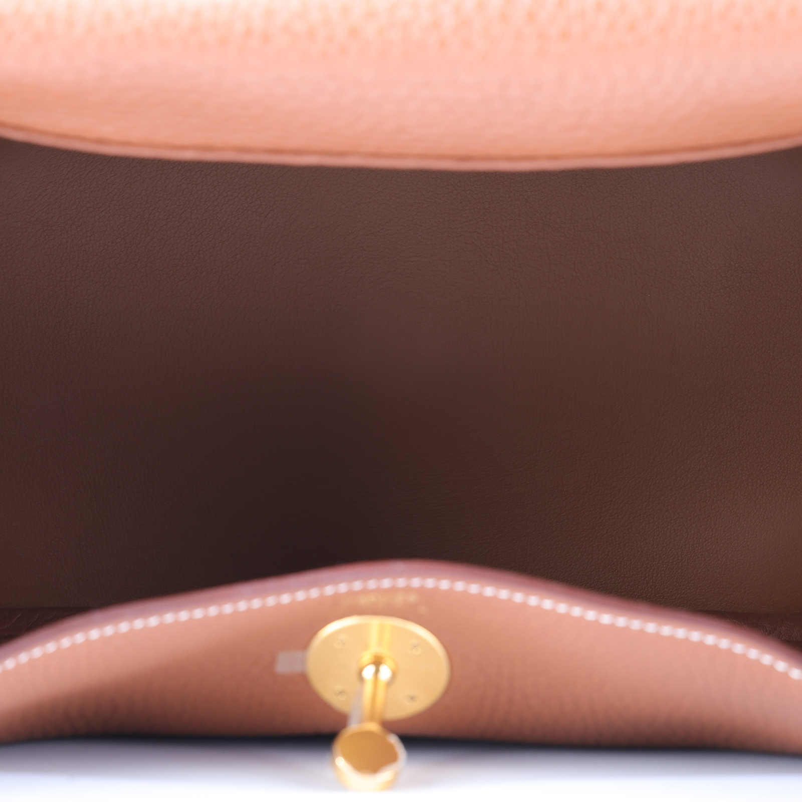 愛馬仕 Hermes Lindy 琳迪包 26 LD26 DFA038BU D刻金棕金LINDY26 TC 防塵袋