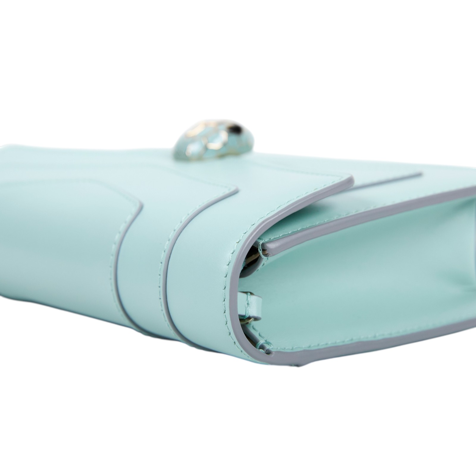 寶格麗 BVLGARI Serpenti Forever 鍊帶錢包 293905 綠Serpenti Forever鍊條包 原廠盒子/防塵袋/購買證明