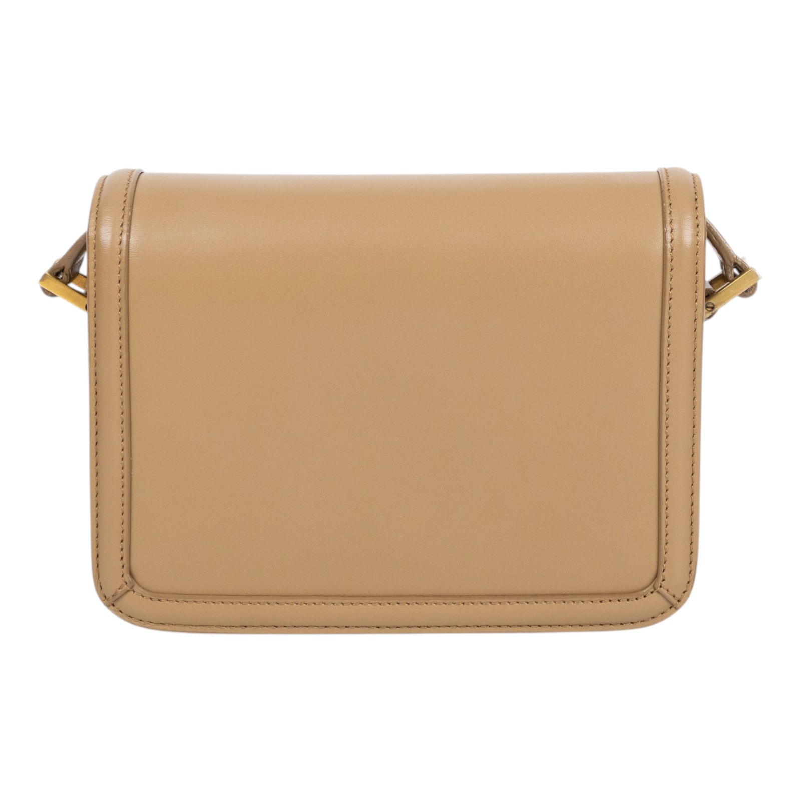 聖羅蘭 YSL SAINT LAURENT solferino box 皮革 小型 書包 6343060SX0W 卡其Solferino小號 防塵袋/購買證明