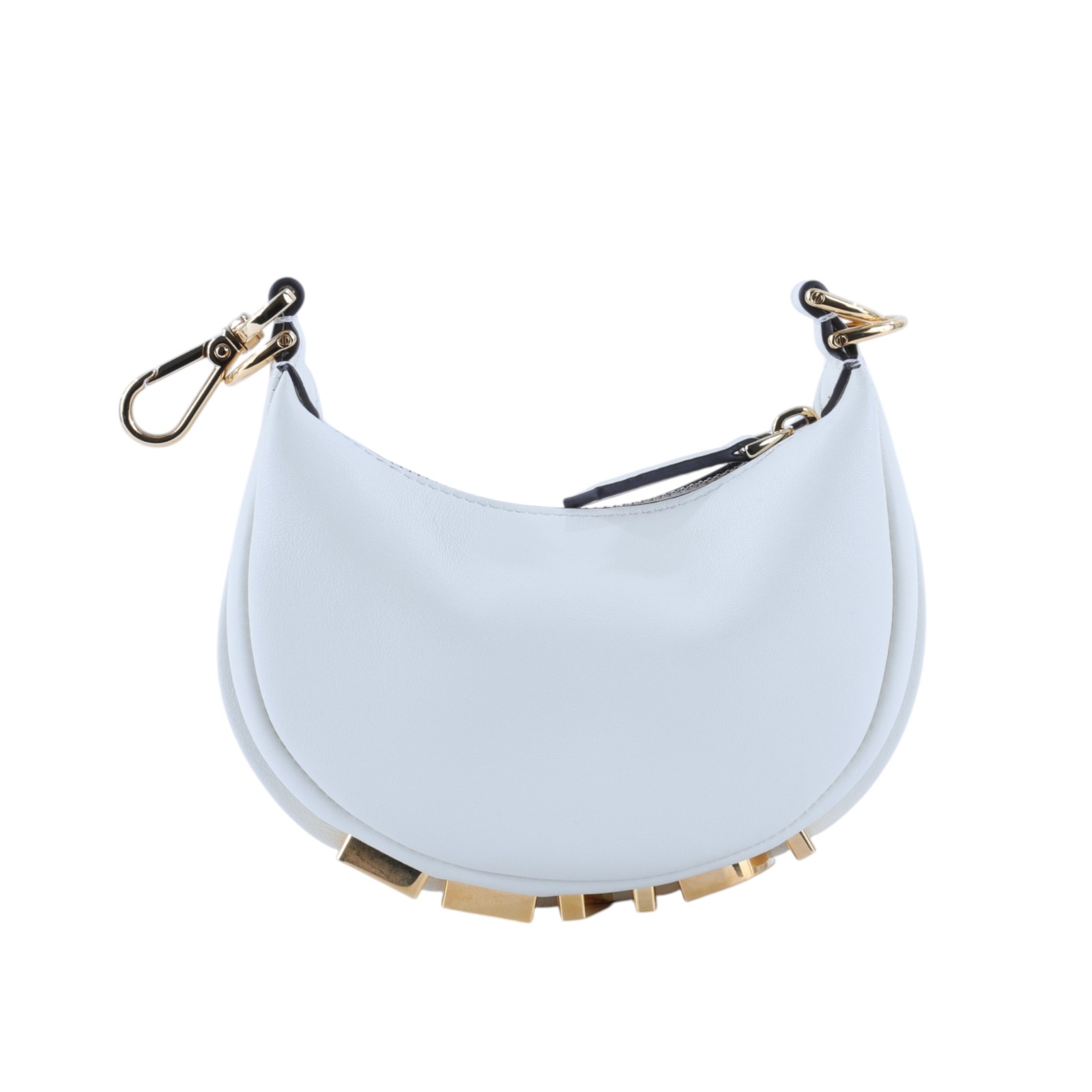 芬迪 FENDI Fendigraphy 超迷你 皮革 吊飾 7AS089A5DY 奶油白ENDIGRAPHY NANO 防塵袋