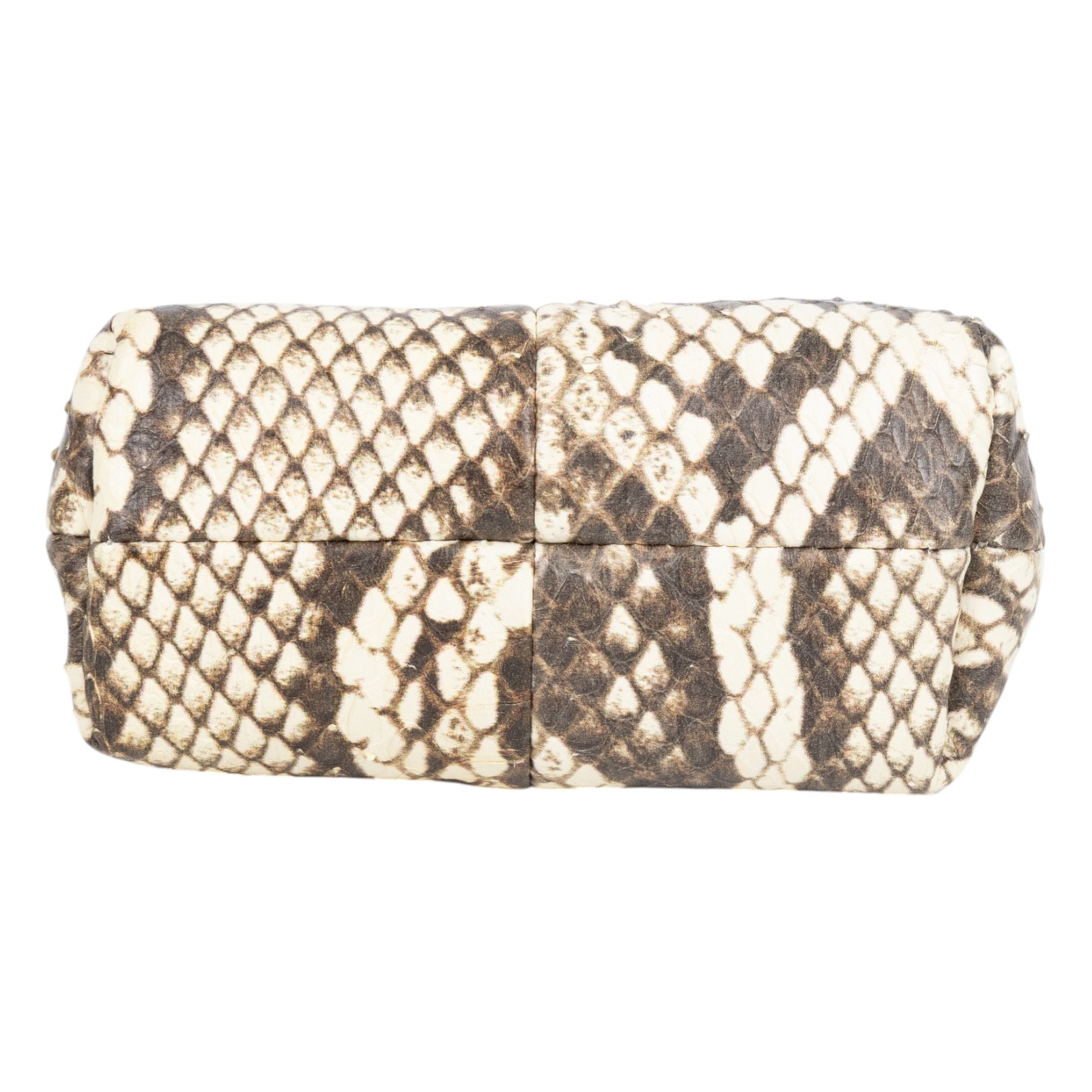 芬迪 FENDI First Nano 口金鏈條小包 零錢包 7AS051 蛇皮壓紋NANO FIRST 防塵袋