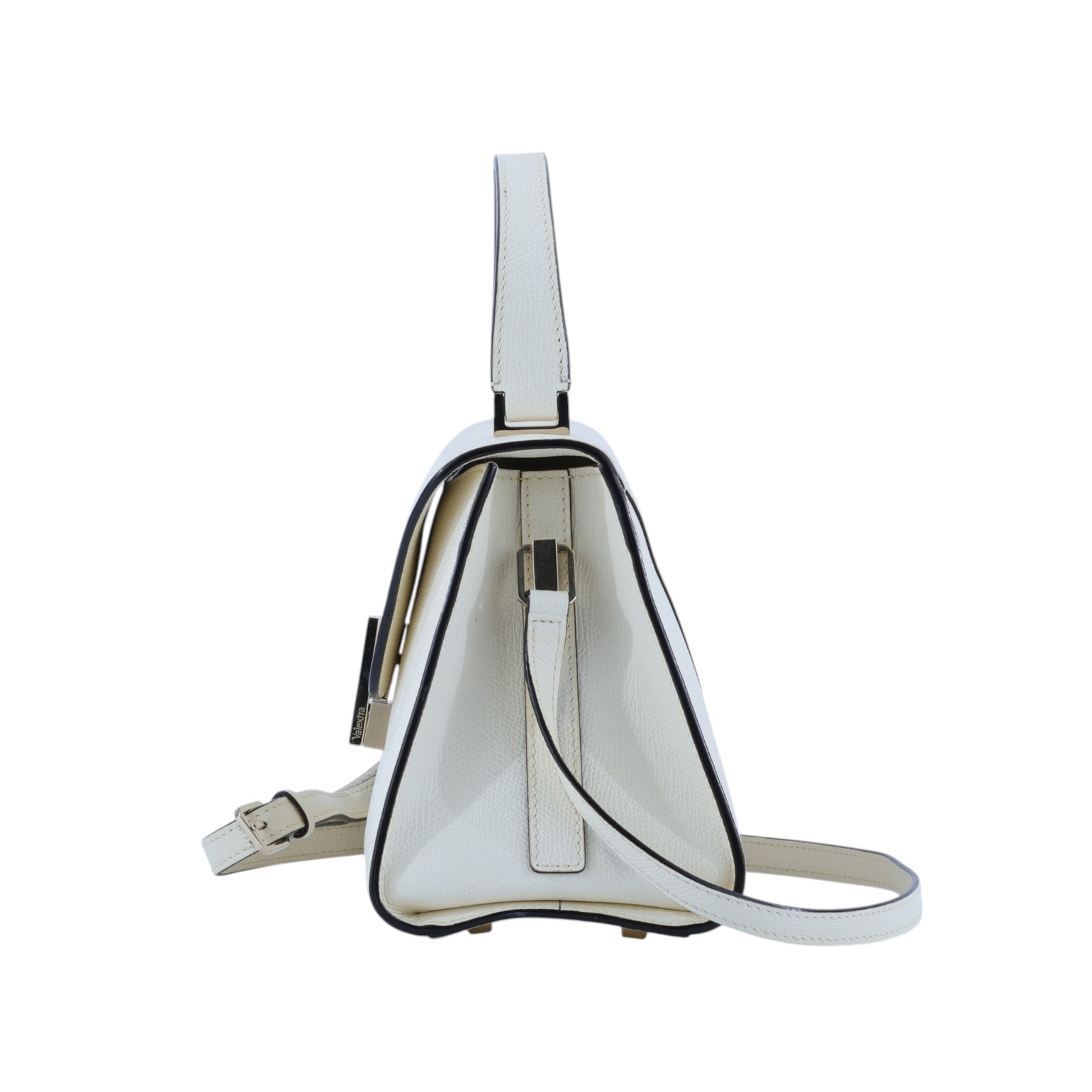 萬萊斯特 VALEXTRA Iside Top handle mini 手提包 WBES0036028 奶油白ISIDE MINI 防塵袋